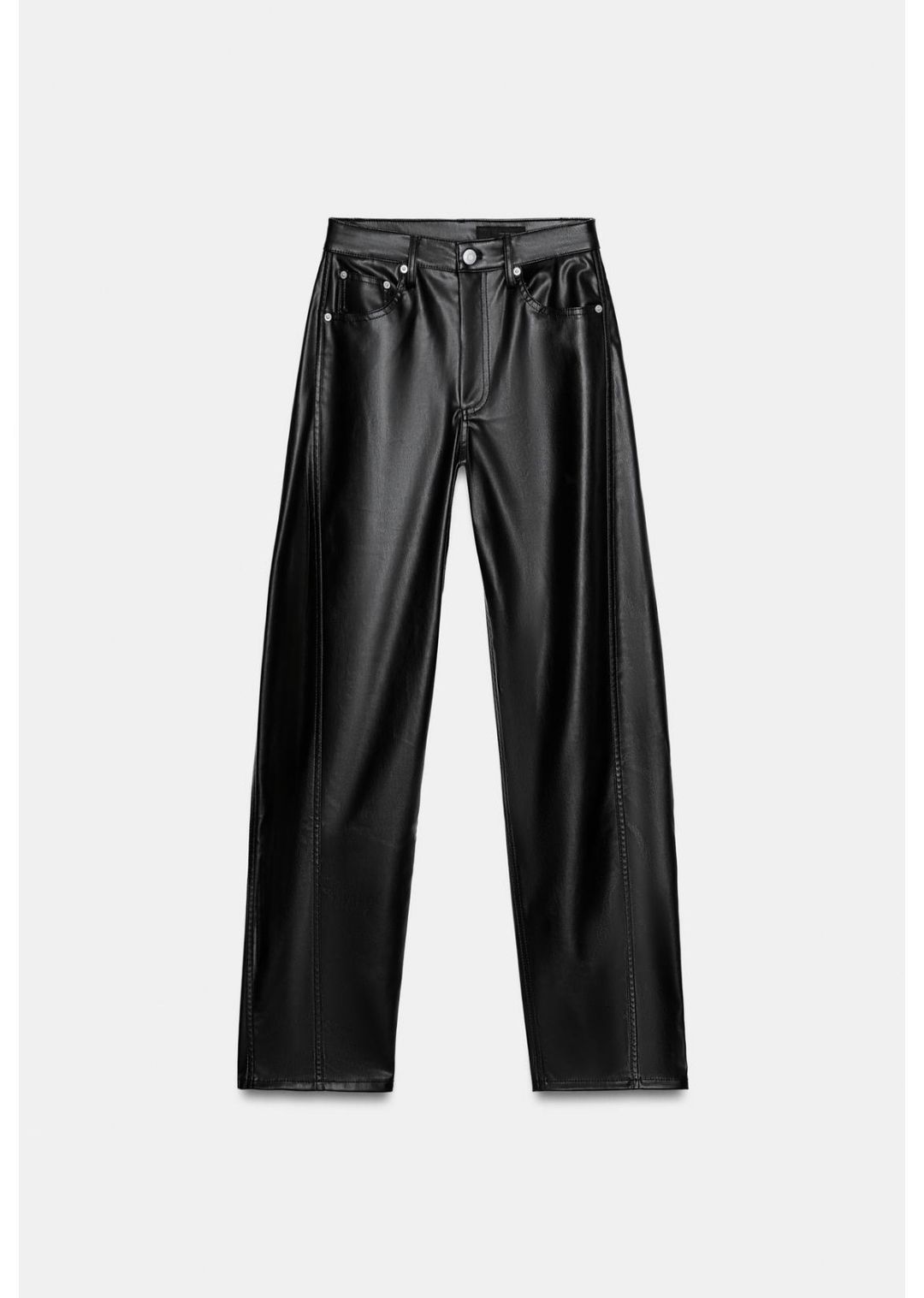 Zara Collection Fit Suni Deri Pantolon — görsel 4/7