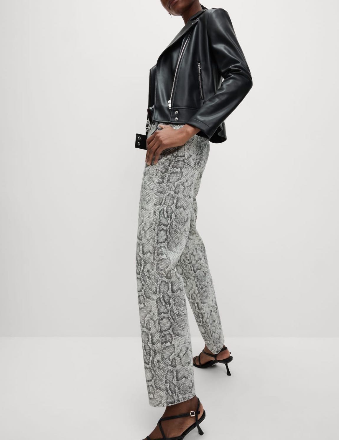 Yılan Desenli Mark&Spencer ihracat jeans — görsel 7/7