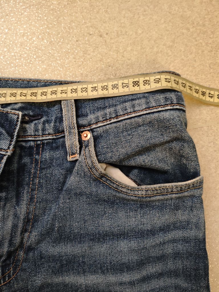 Original Levi's Unisex Mavi Jean Pantoln — görsel 9/11