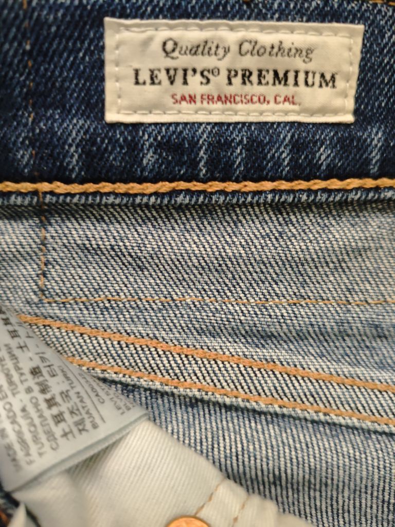 Original Levi's Unisex Mavi Jean Pantoln — görsel 7/11