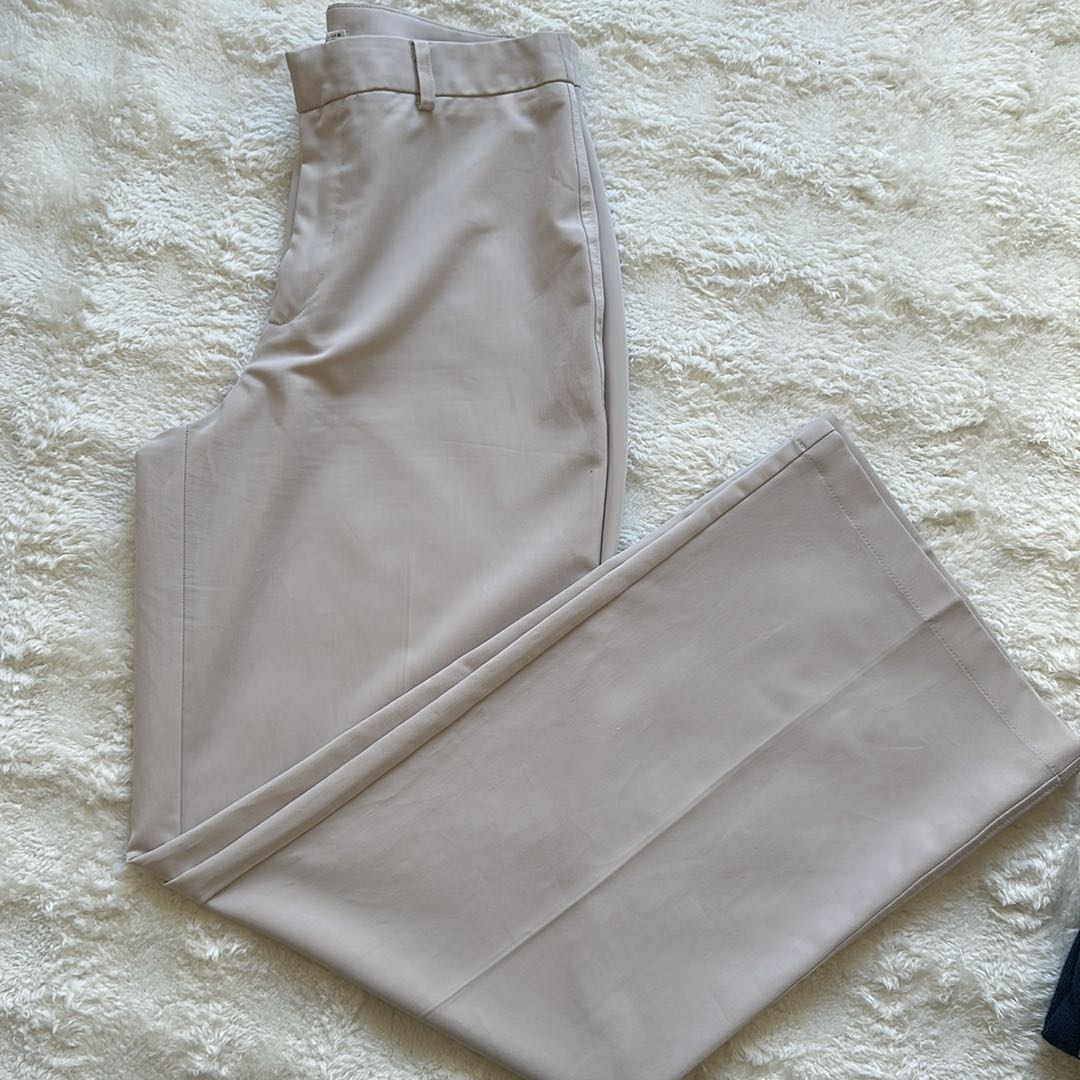 Stradivarius Krem Kumaş Pantolon — görsel 2/3