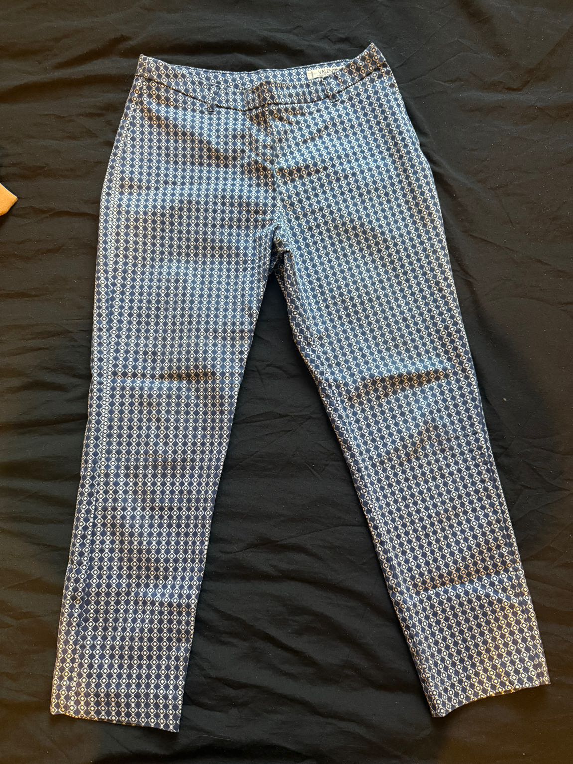 Desenli Yüksek Bel Pantolon — görsel 3/3