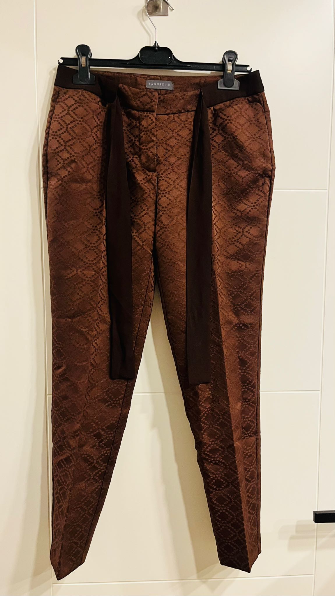 Yargıcı Kahverengi Desenli Pantolon 36 — görsel 3/5