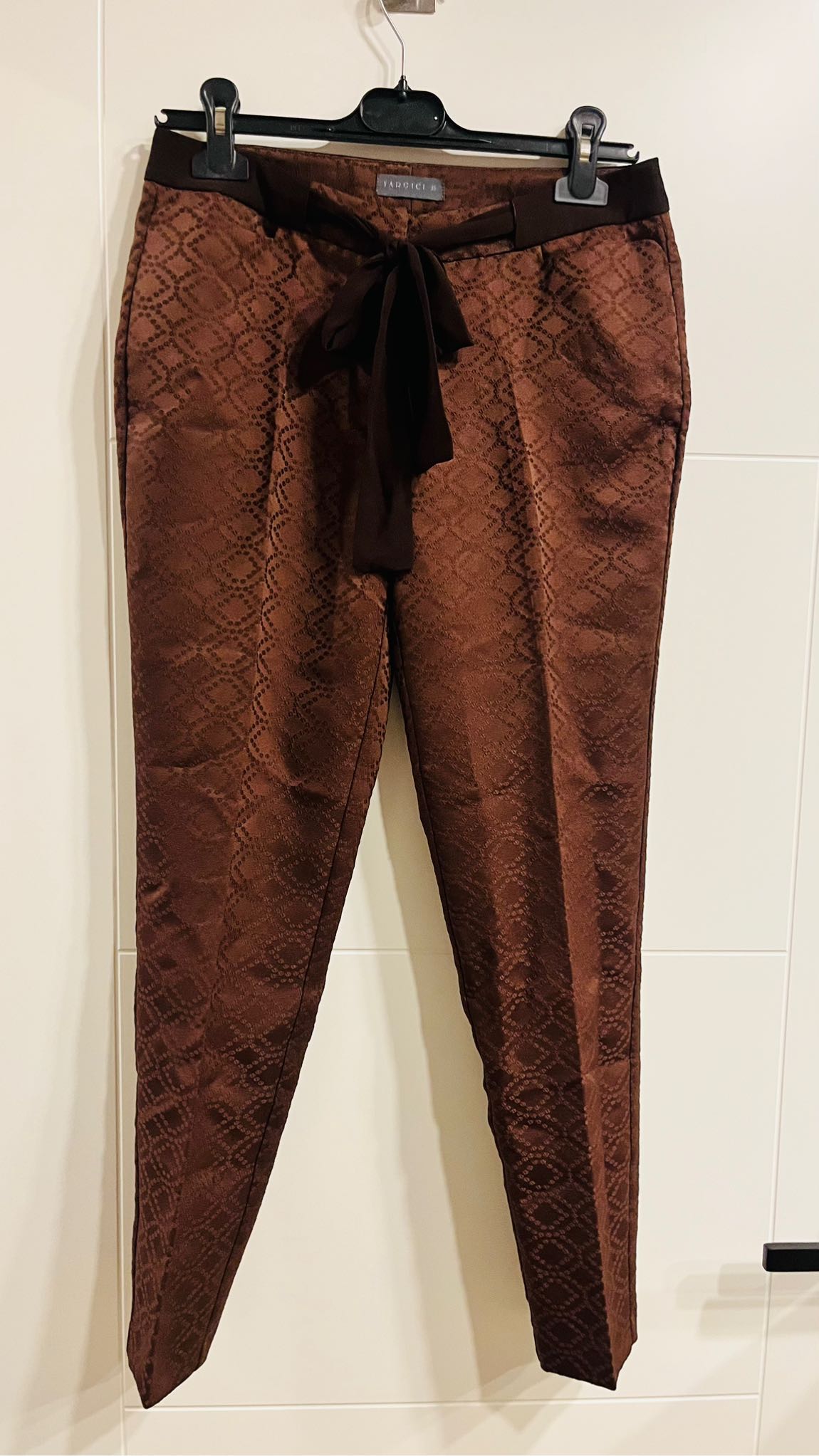 Yargıcı Kahverengi Desenli Pantolon 36 — görsel 2/5