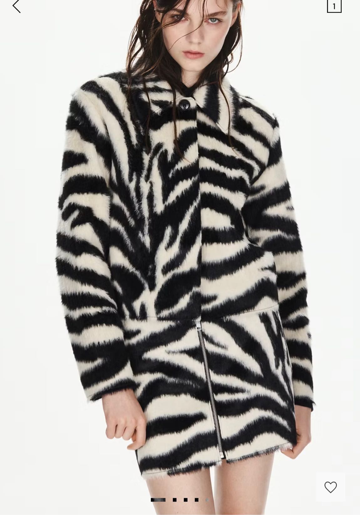 MNG Zebra Mango Viral Ceket — görsel 2/3