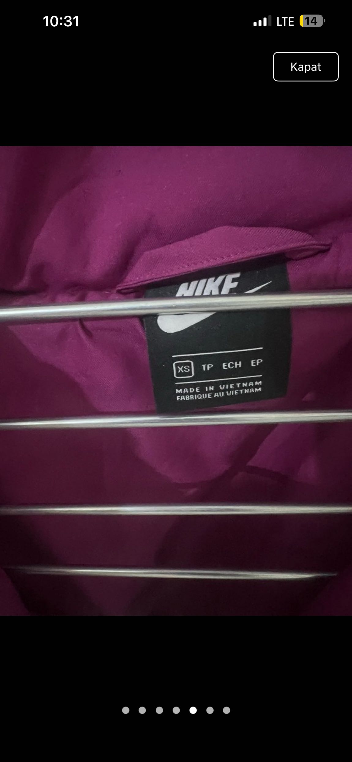 Nike peluş  kaban — görsel 5/7