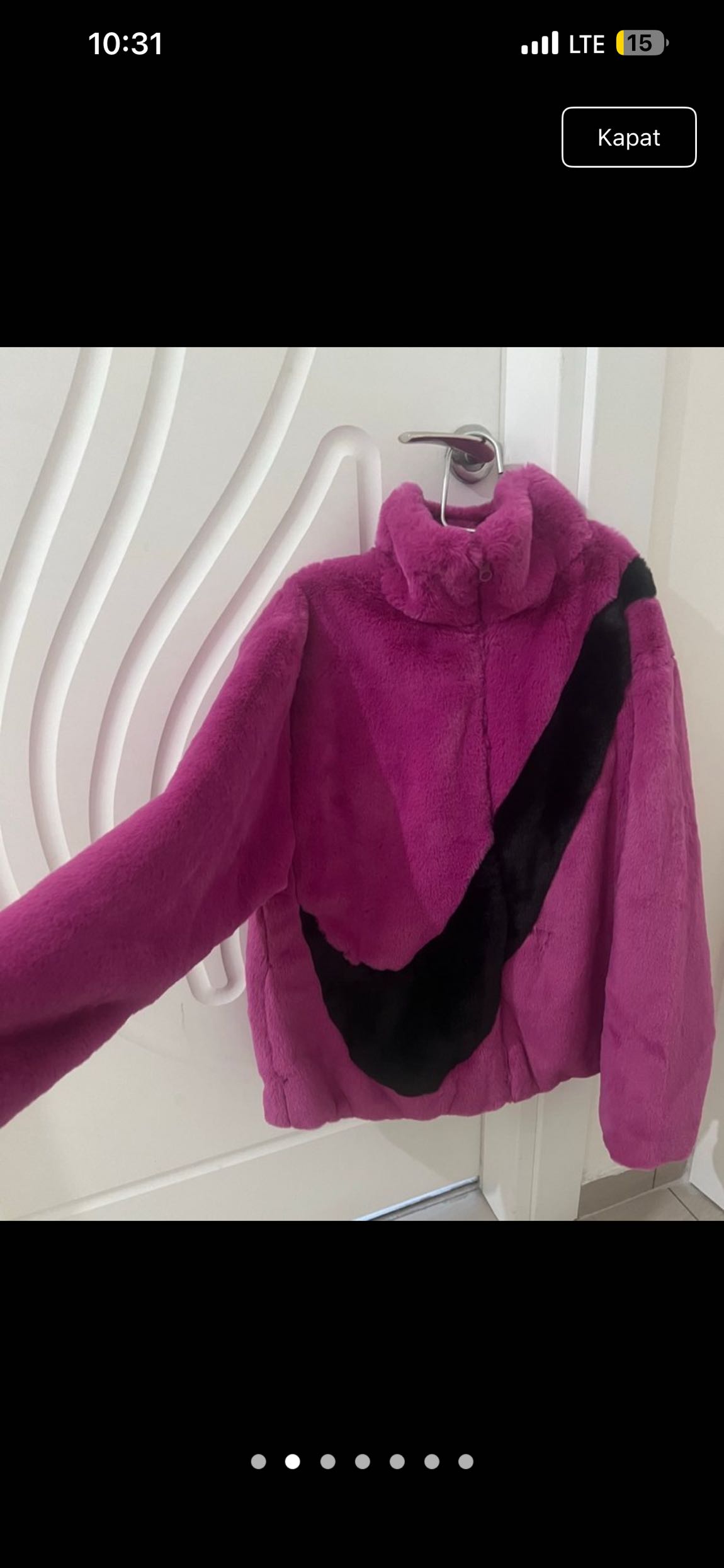 Nike peluş  kaban — görsel 2/7