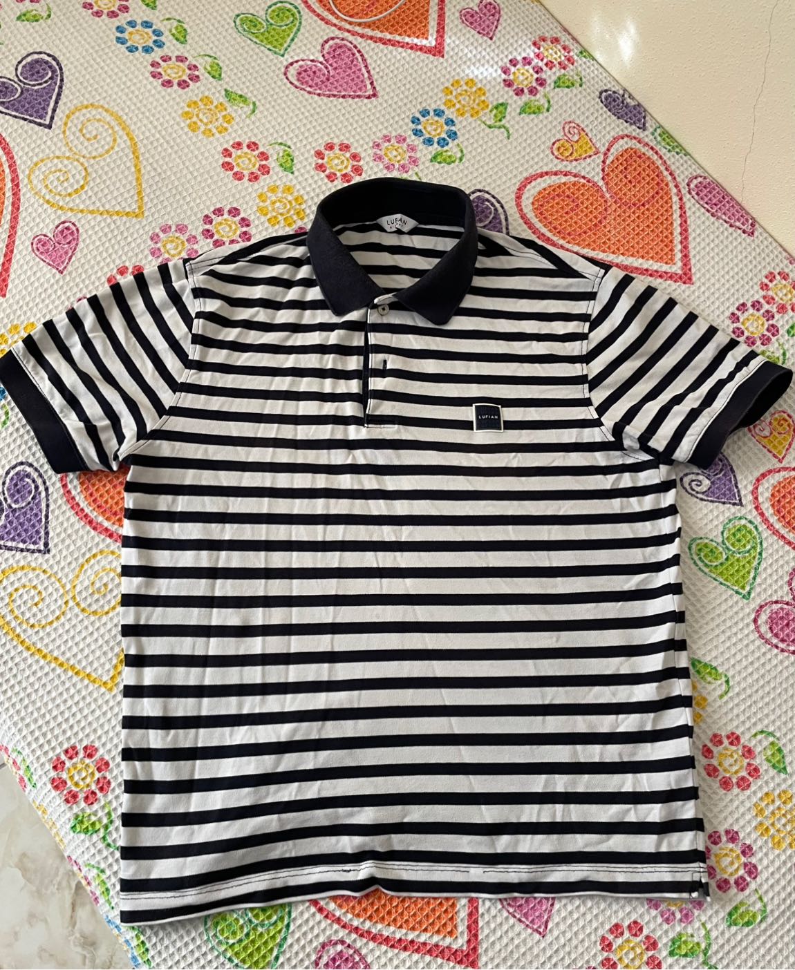 Lufian orjinal Çizgili Polo Yaka — görsel 4/4