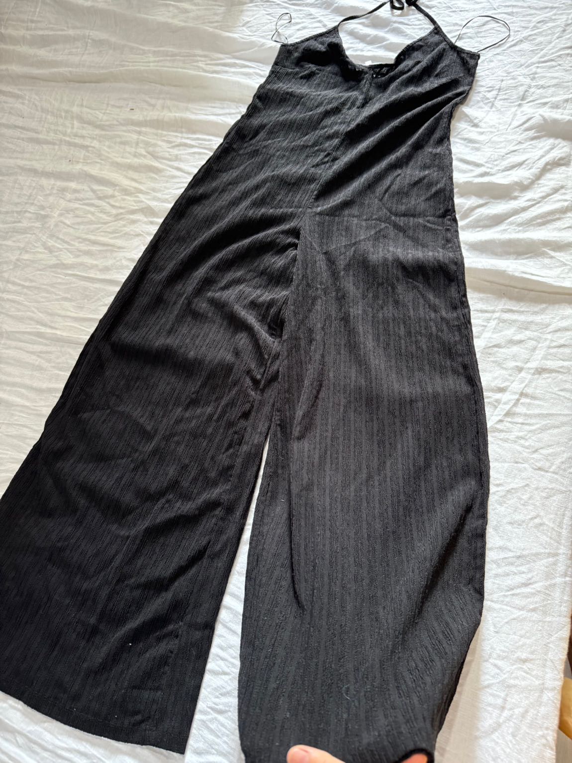 H&M Siyah Geniş Paça Tulum — görsel 2/6