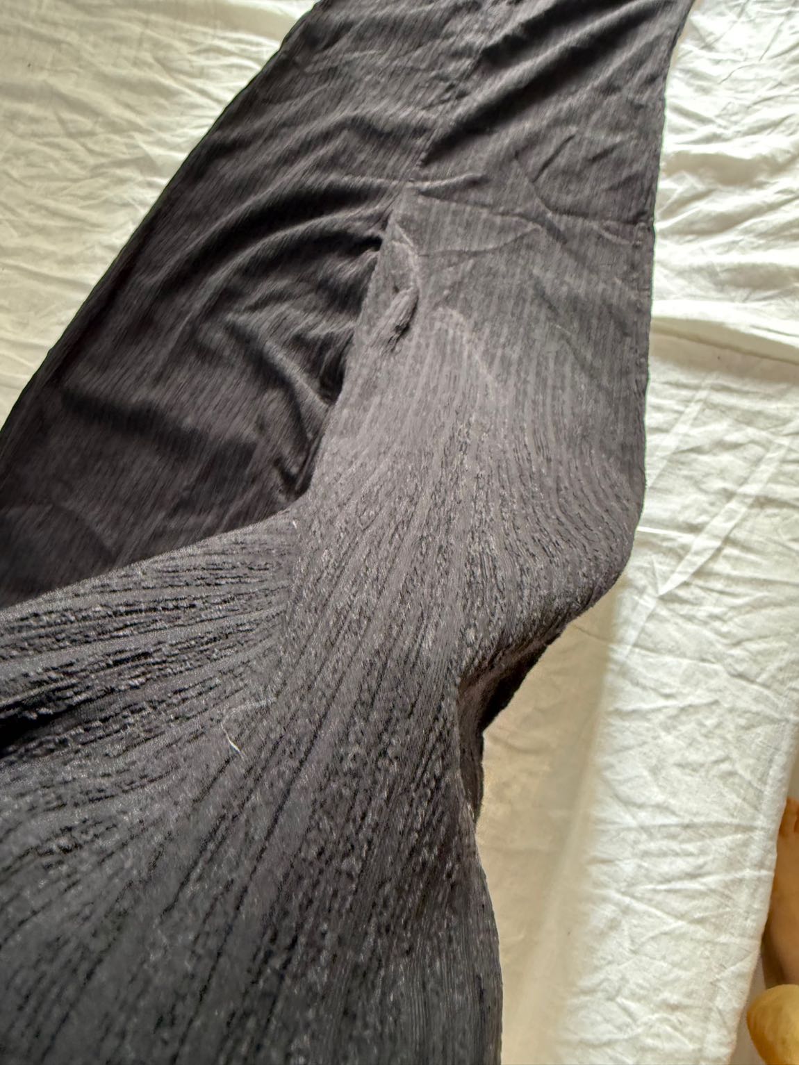 H&M Siyah Geniş Paça Tulum — görsel 4/6