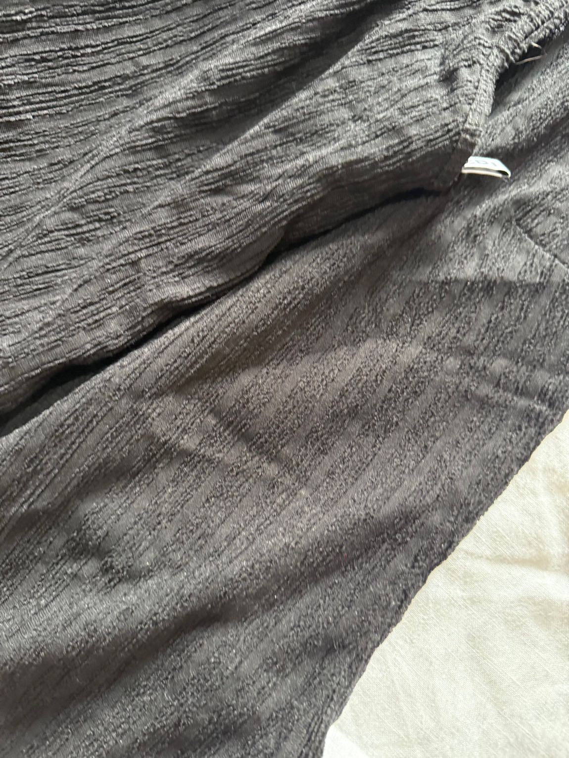 H&M Siyah Geniş Paça Tulum — görsel 5/6