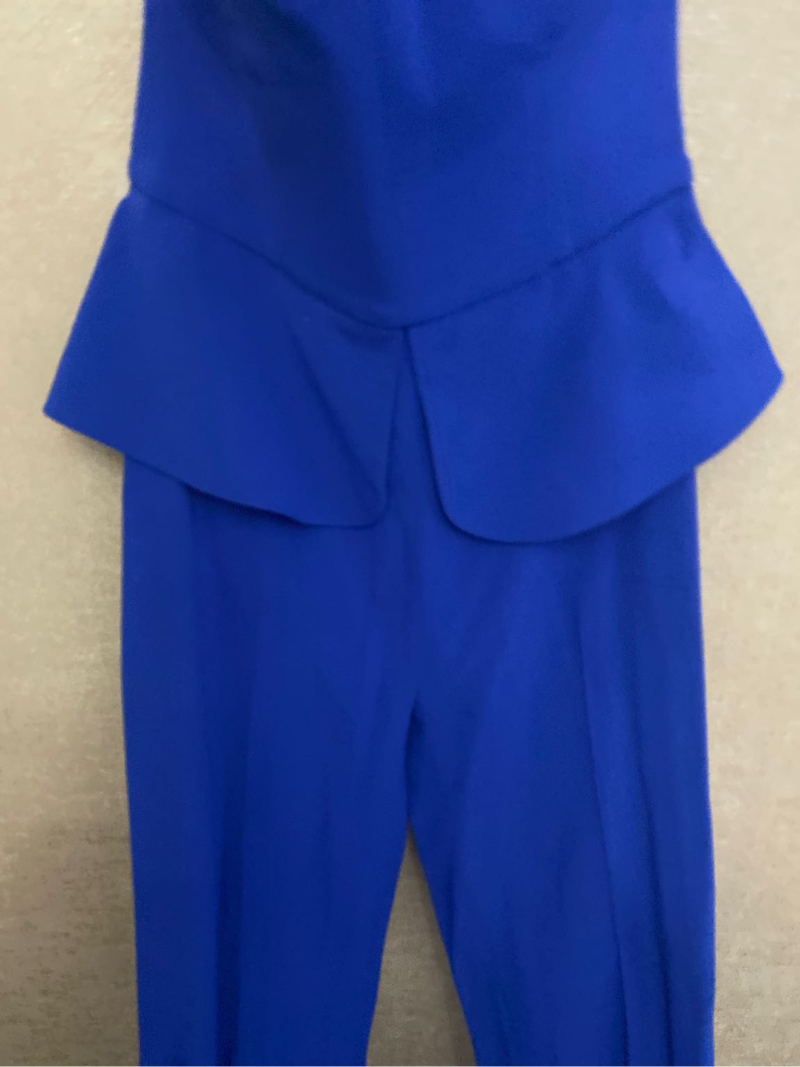 Network Saks Mavi Peplum Straplez Tulum — görsel 5/7