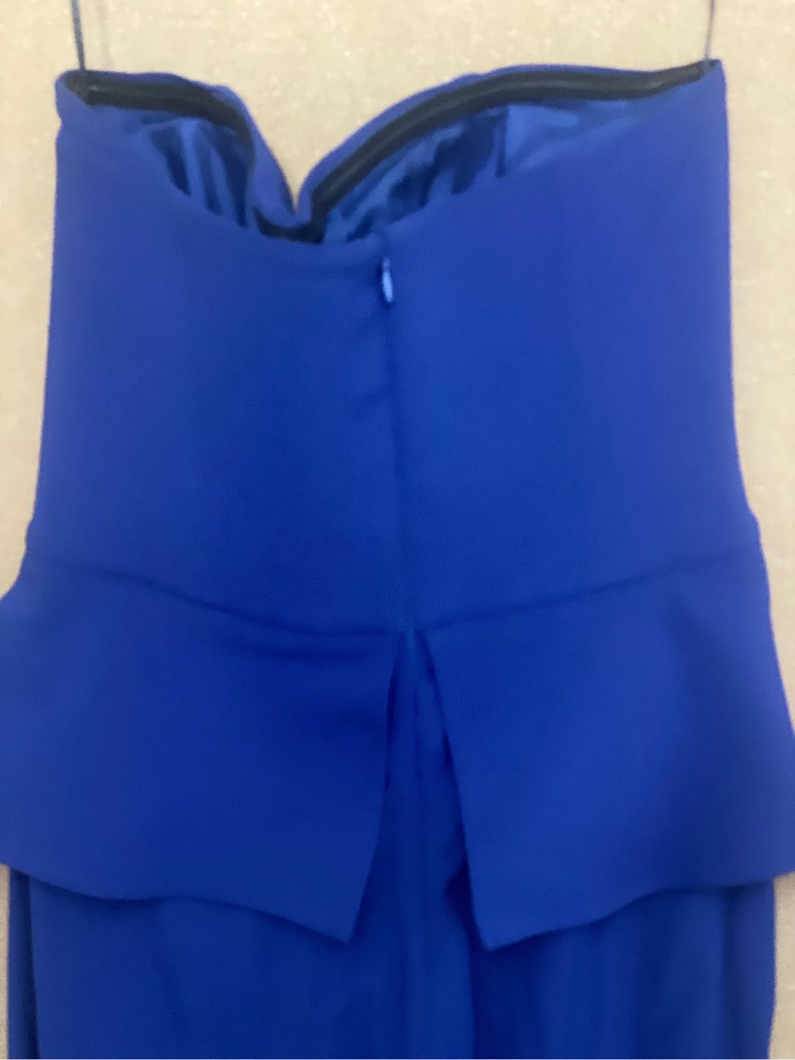 Network Saks Mavi Peplum Straplez Tulum — görsel 7/7