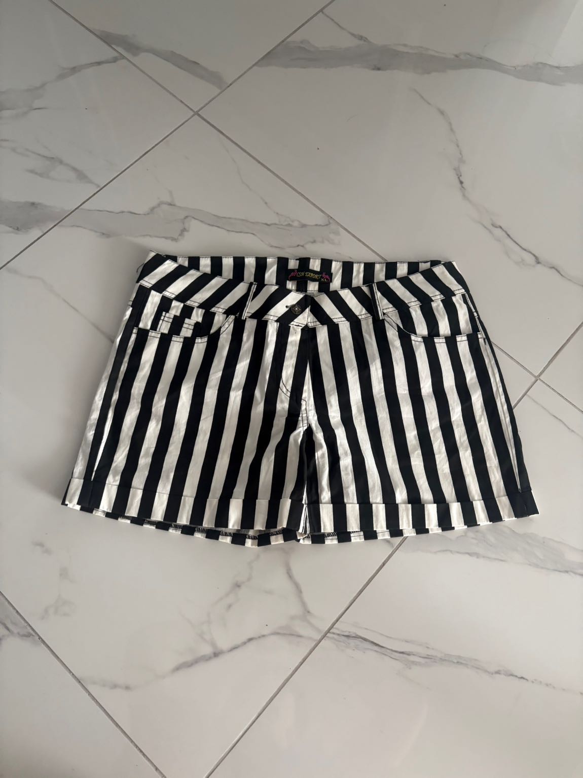 gotik emo scene fitted şort — görsel 5/5