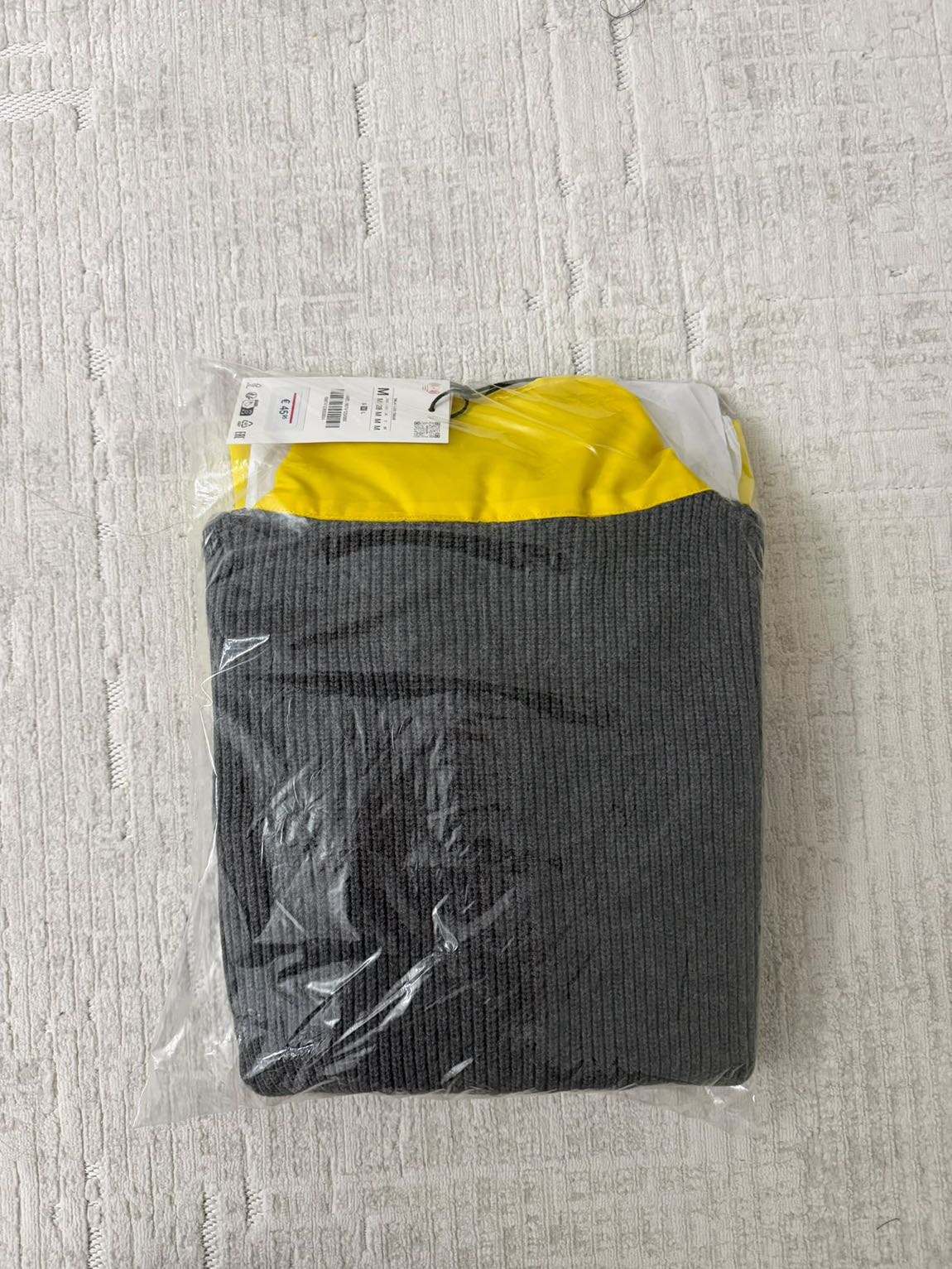 Zara Gri Sarı Fermuarlı Sweatshirt — görsel 7/11