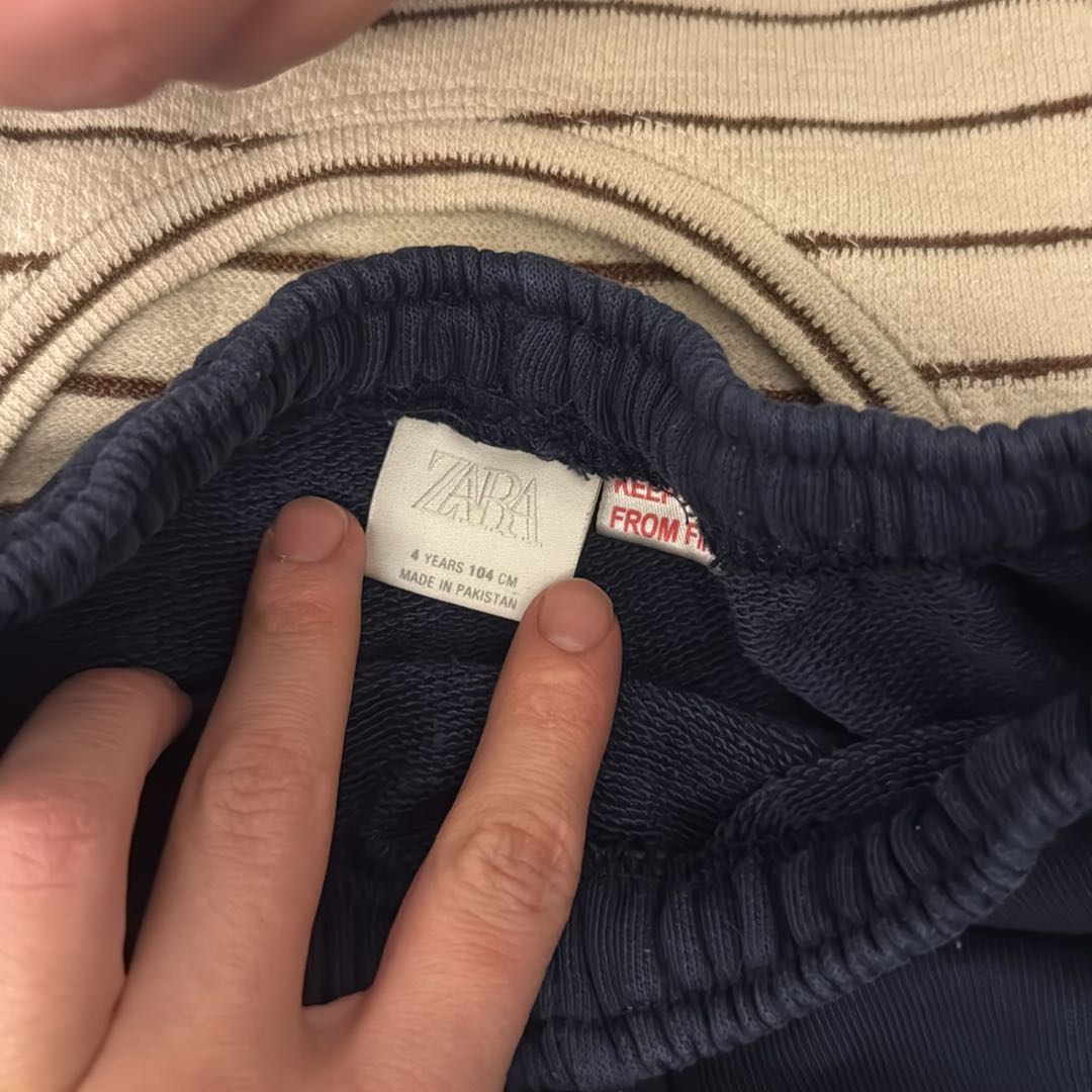 Zara erkek çocukLacivert eşofman takımı — görsel 8/8