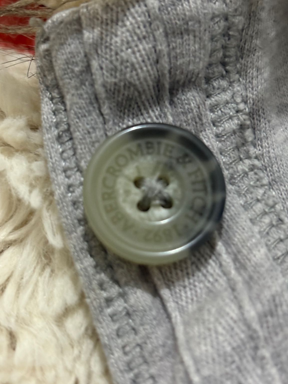 Abercrombie kúrklu fur y2k sweatshirt — görsel 6/12