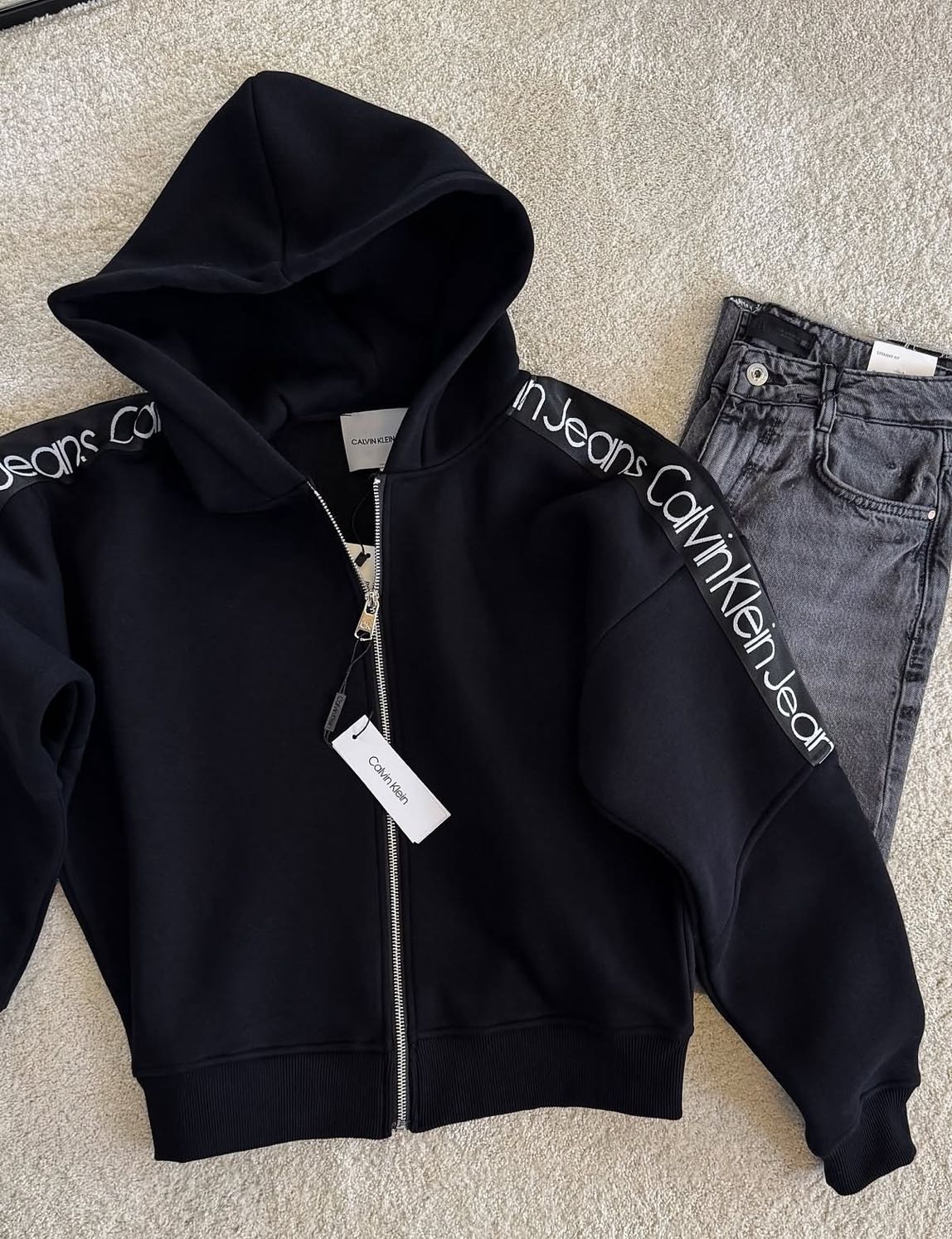 Calvin Klein Fermuarlı Sweatshirt — görsel 3/3