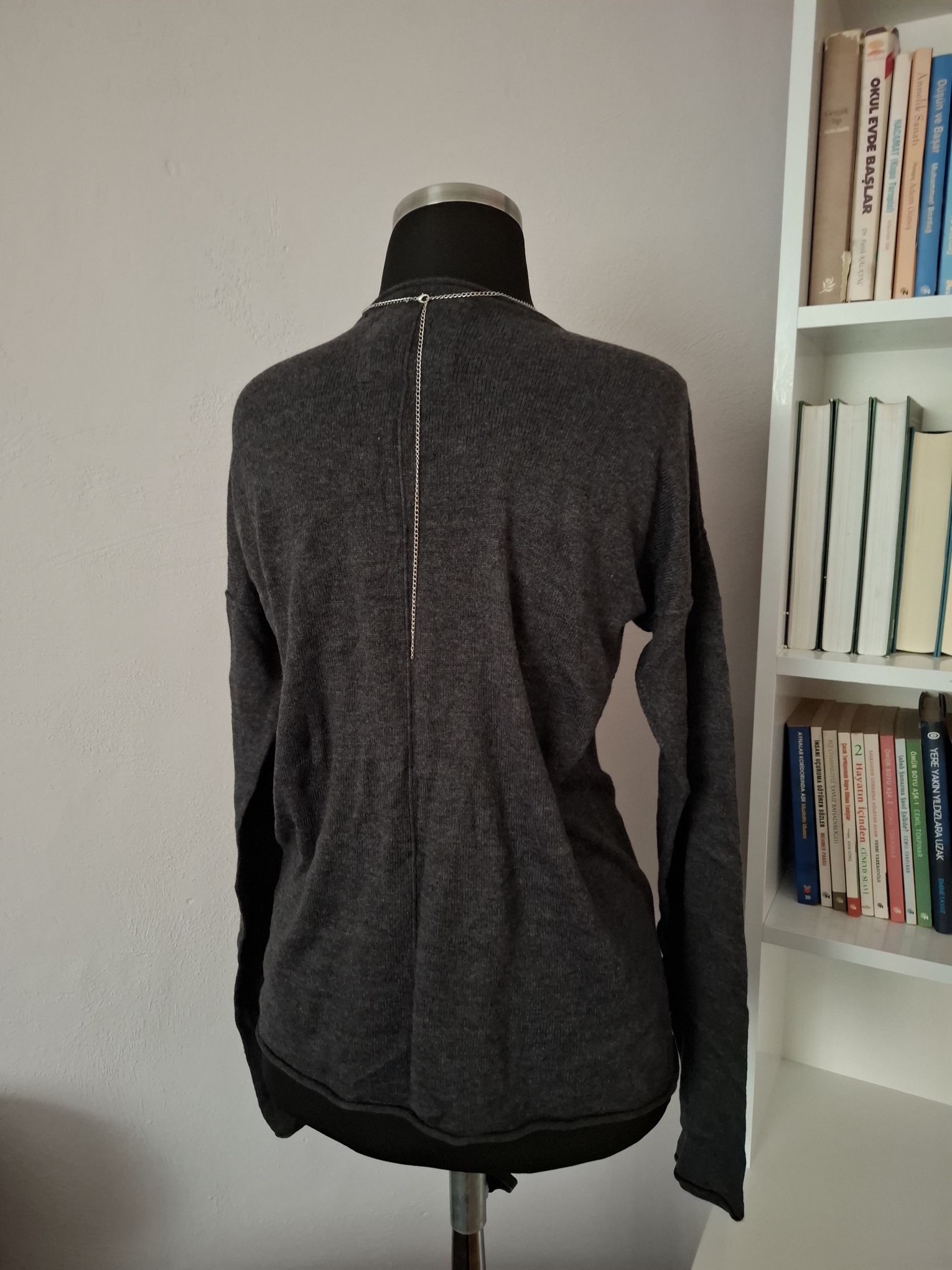 ☆ H&M gri kazak☆ — görsel 8/10