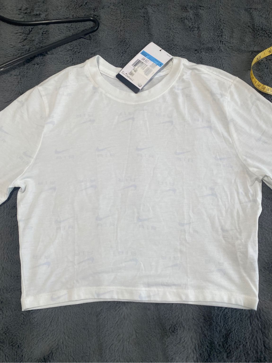 Beyaz Nike Tişört crop tişört — görsel 4/4