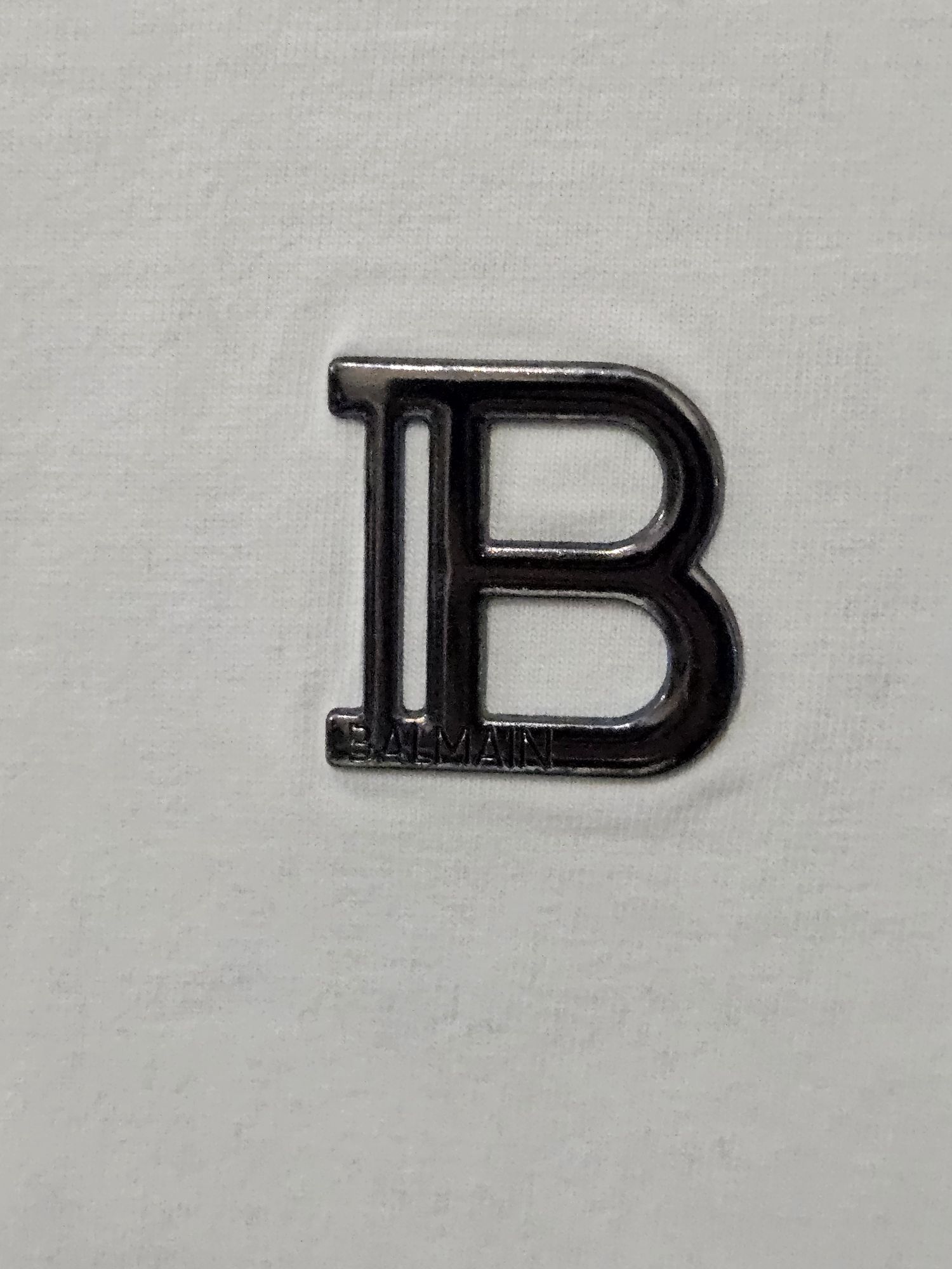 Balmain Erkek Sıfır Yaka Tişört | S — görsel 5/5