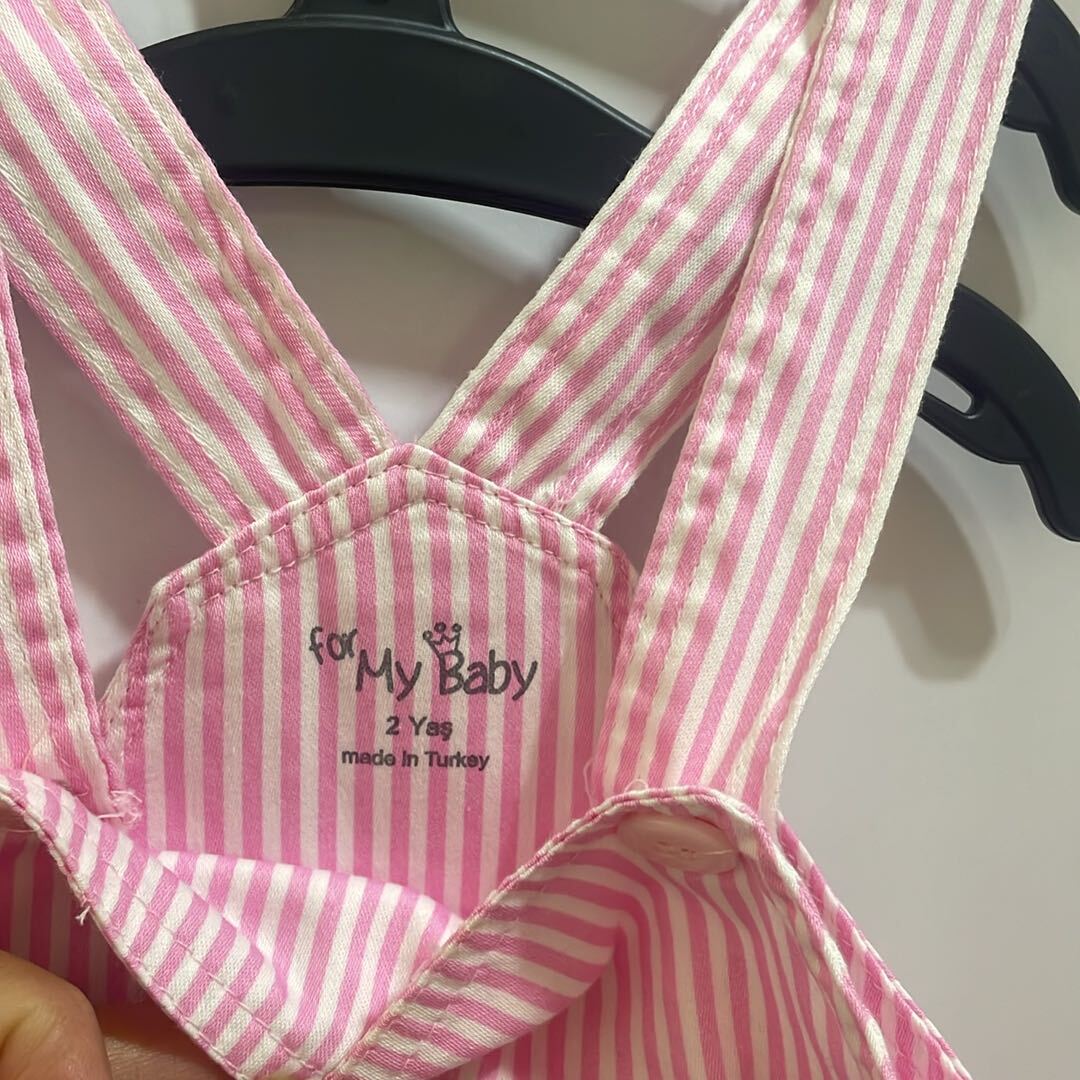 Pembe Çizgili Elbise 2 yaş. Ebebek — görsel 2/5