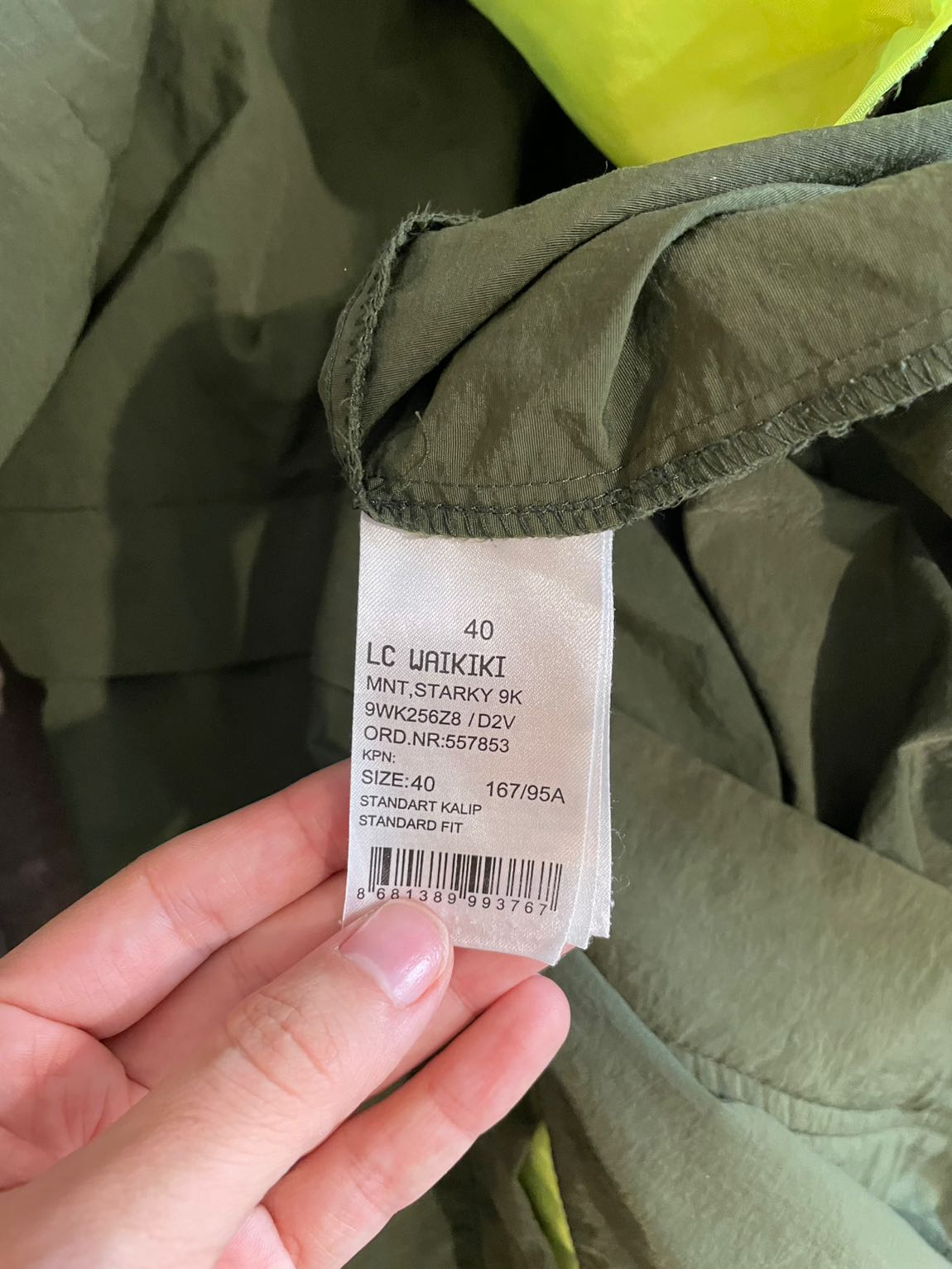 LCW Kapüşonlu rüzgarlık yağmurluk — görsel 13/13