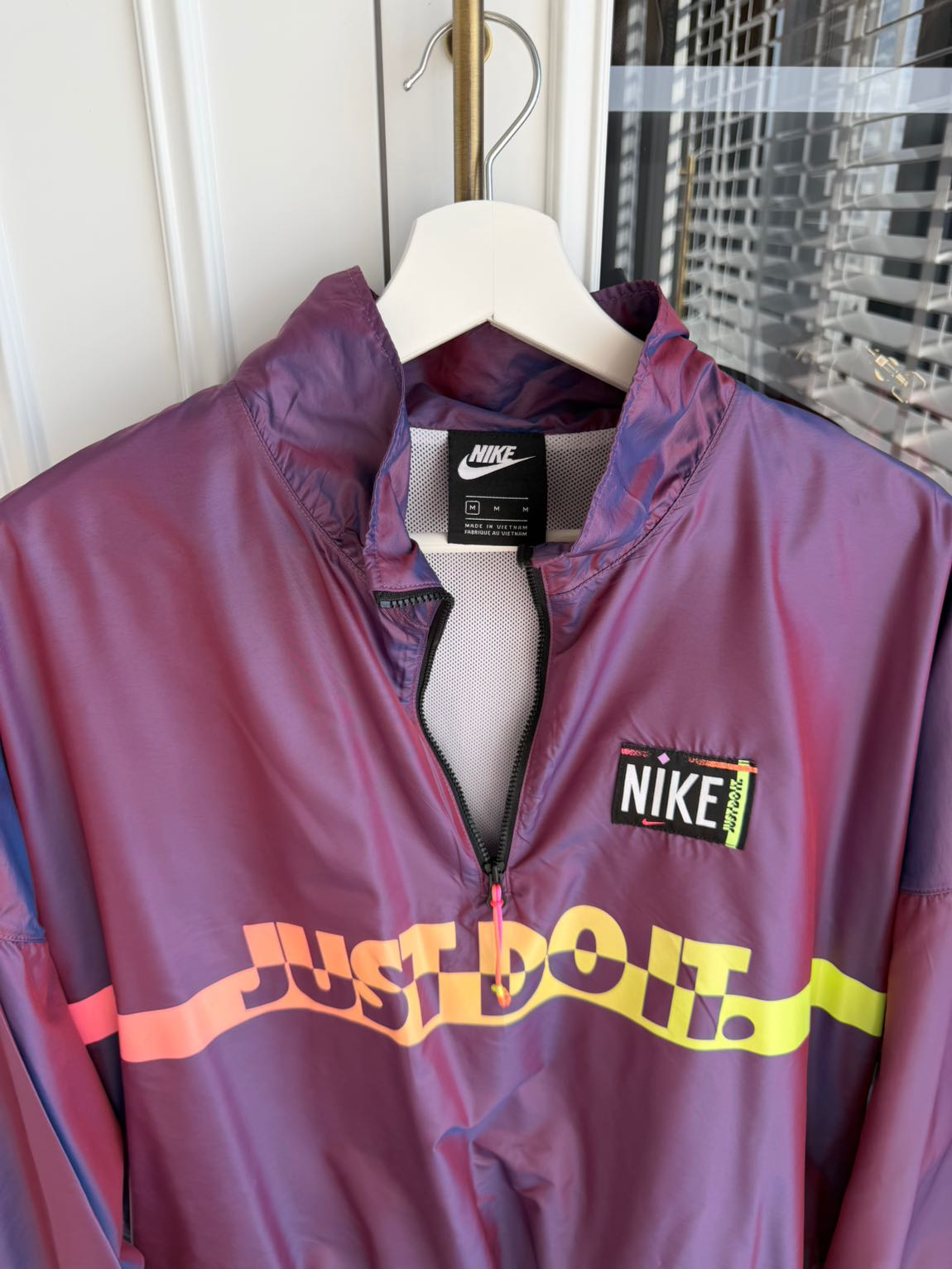 Nike Mor Fermuarlı Spor Üstü — görsel 3/5