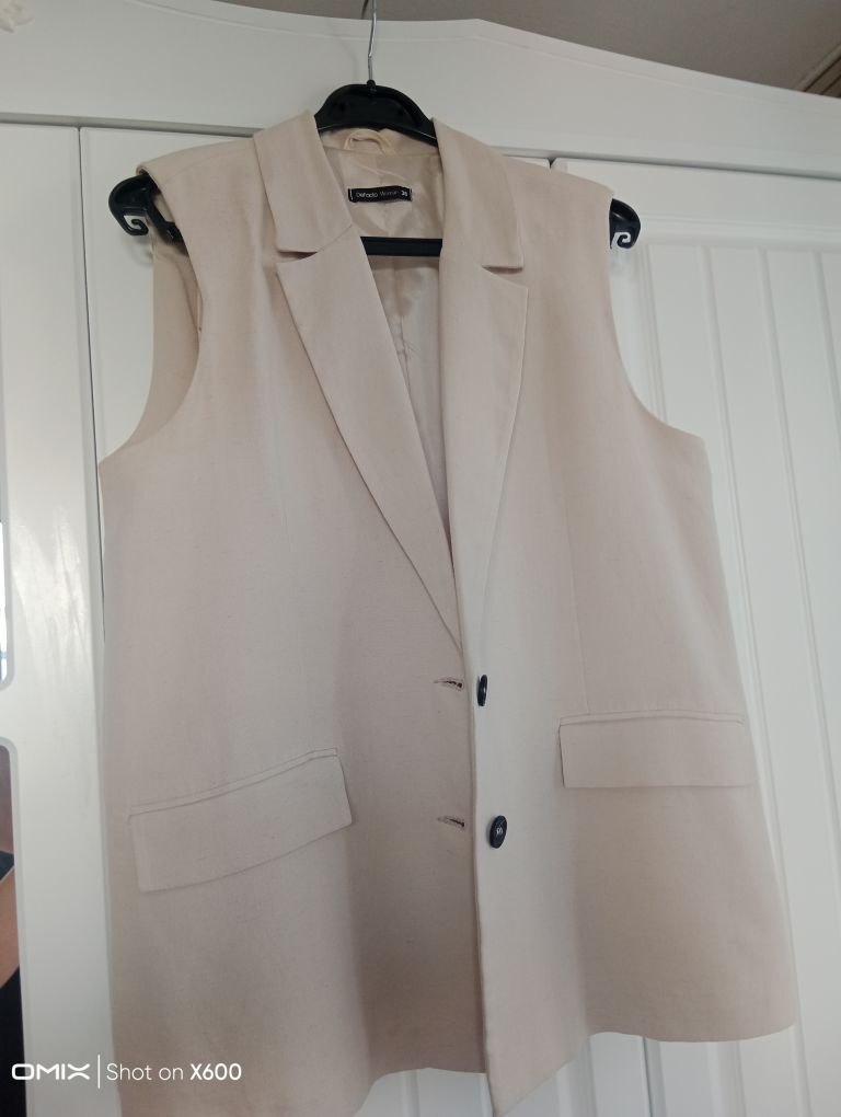 Krem Blazer Ceket — görsel 3/3