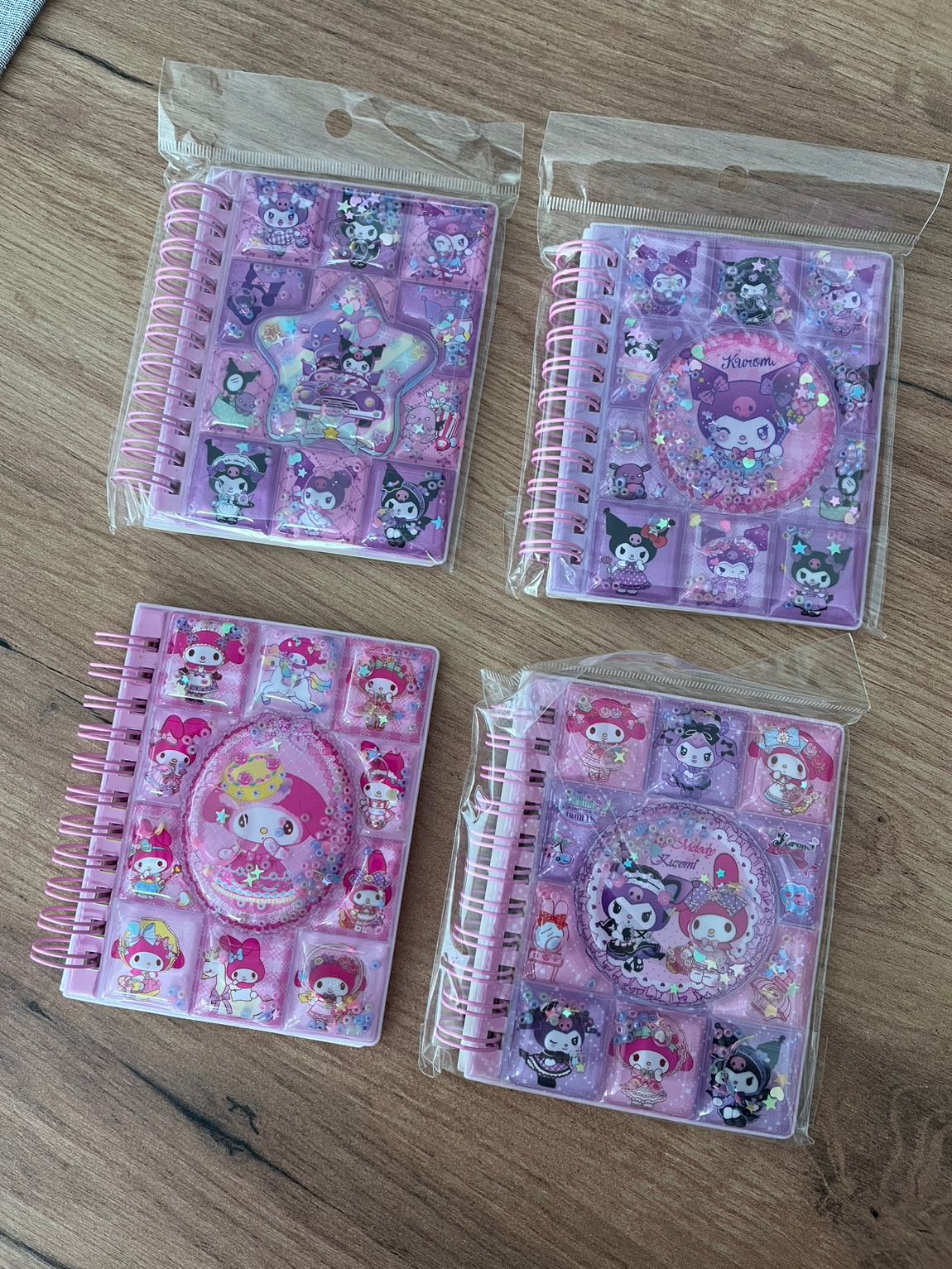 Mini sulu defter sticker kuromi my ⭐️ — görsel 2/13