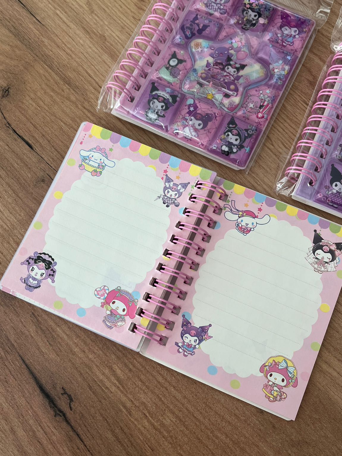 Mini sulu defter sticker kuromi my ⭐️ — görsel 12/13