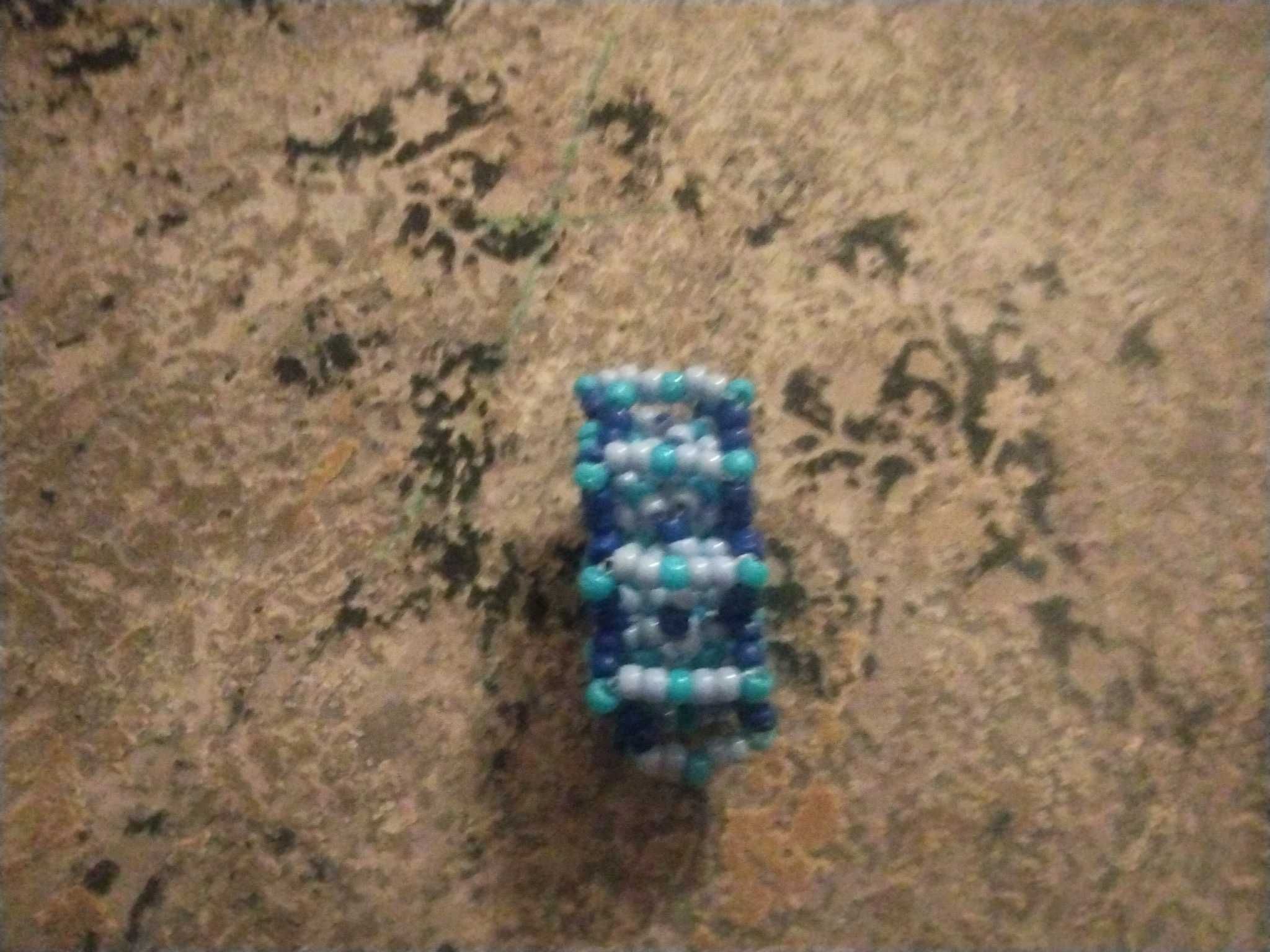 kandi mavi cuff 🦋🐬 — görsel 2/5