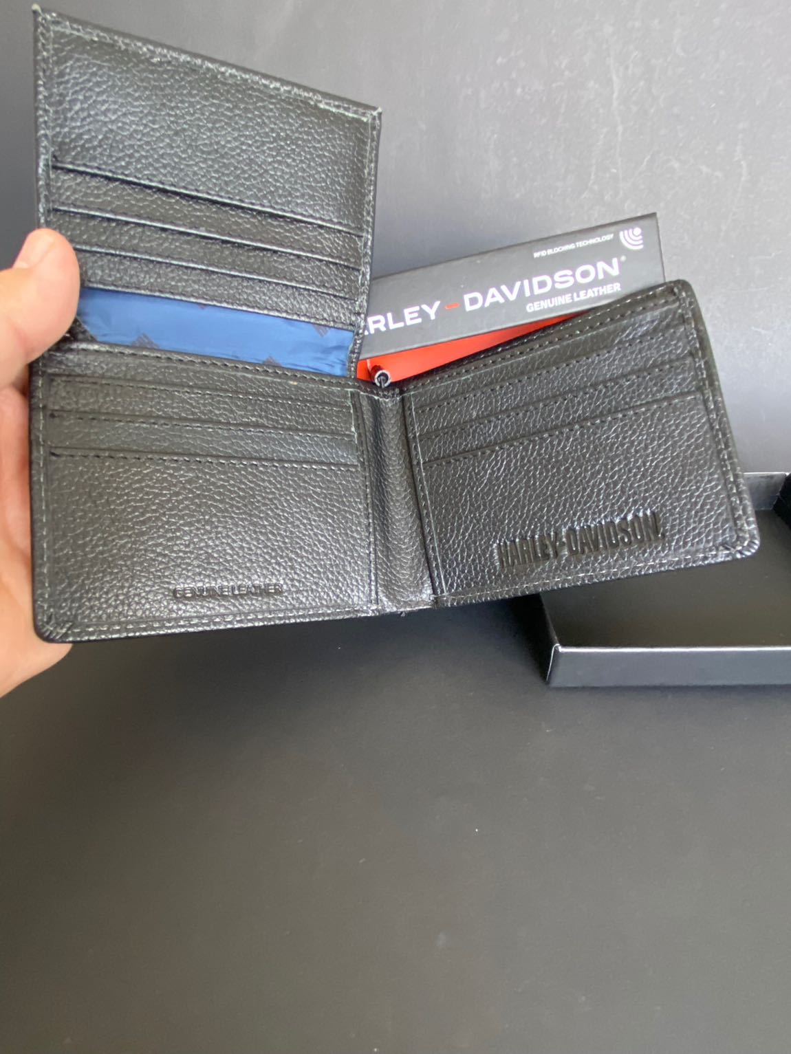 Harley-Davidson Cüzdan orijinal kutuda — görsel 5/8