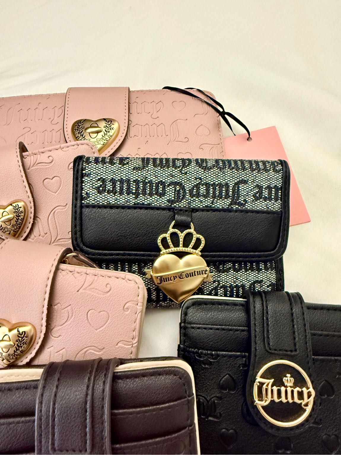 Juicy Couture Cüzdan Siyah Gri — görsel 10/17