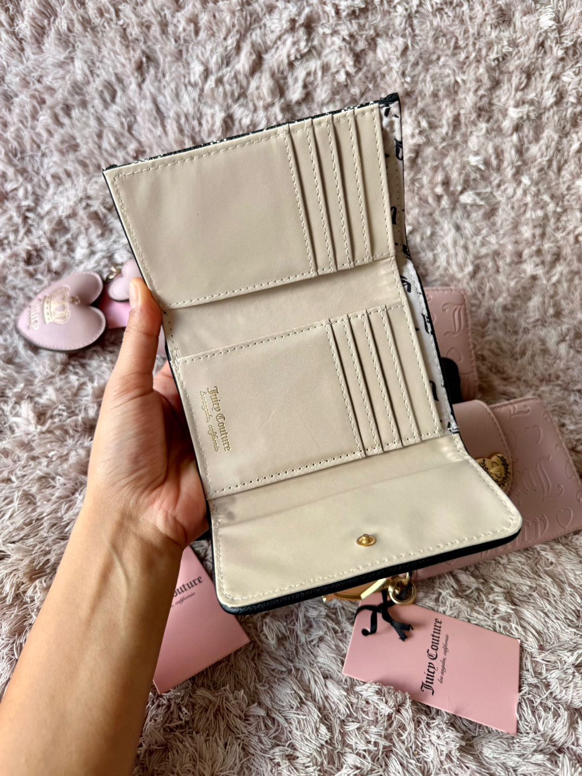 Juicy Couture Cüzdan Siyah Gri — görsel 5/17