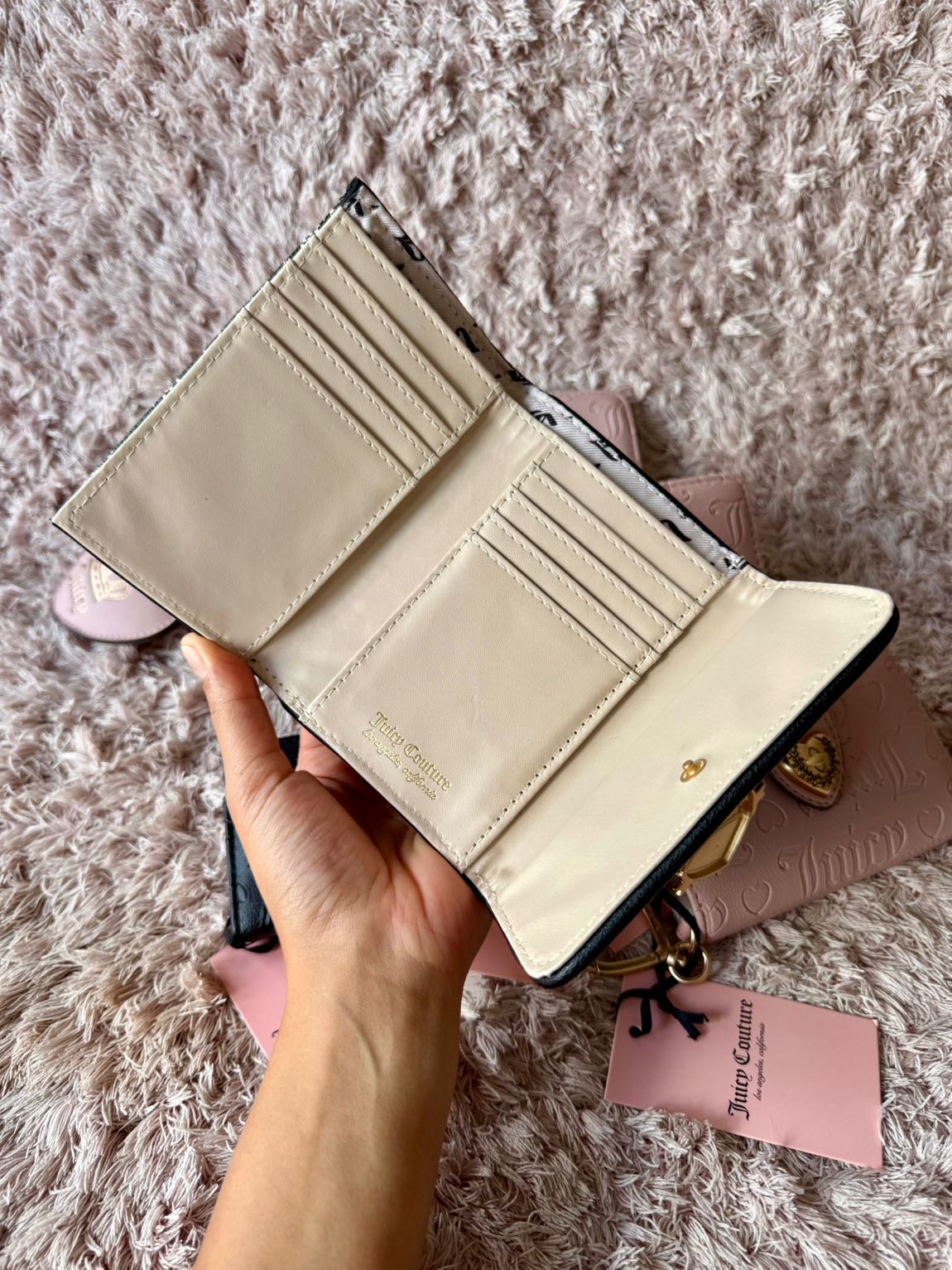 Juicy Couture Cüzdan Siyah Gri — görsel 6/17