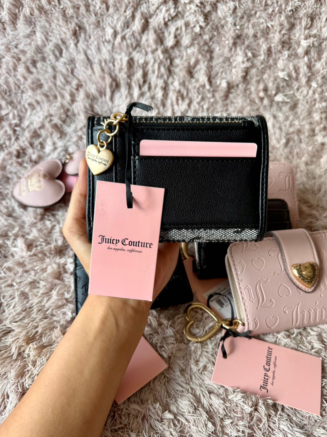 Juicy Couture Cüzdan Siyah Gri — görsel 3/17