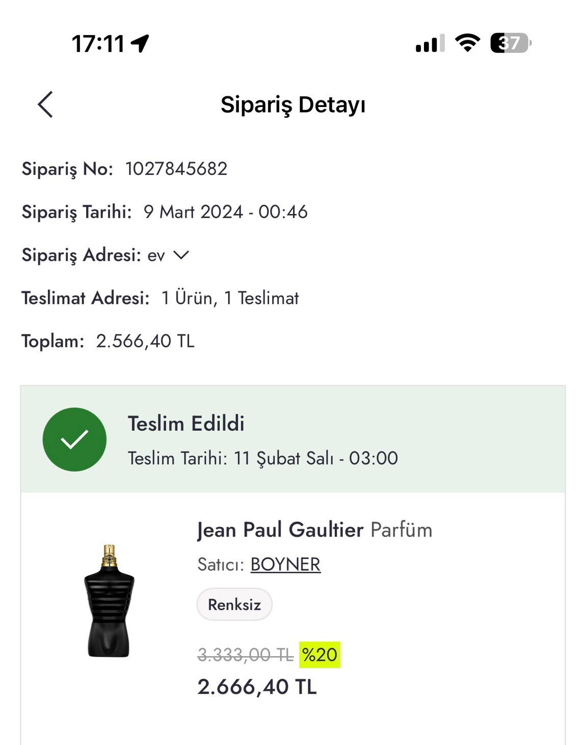 Jpg le male le parfum edp 75ml(boyner) — görsel 2/7