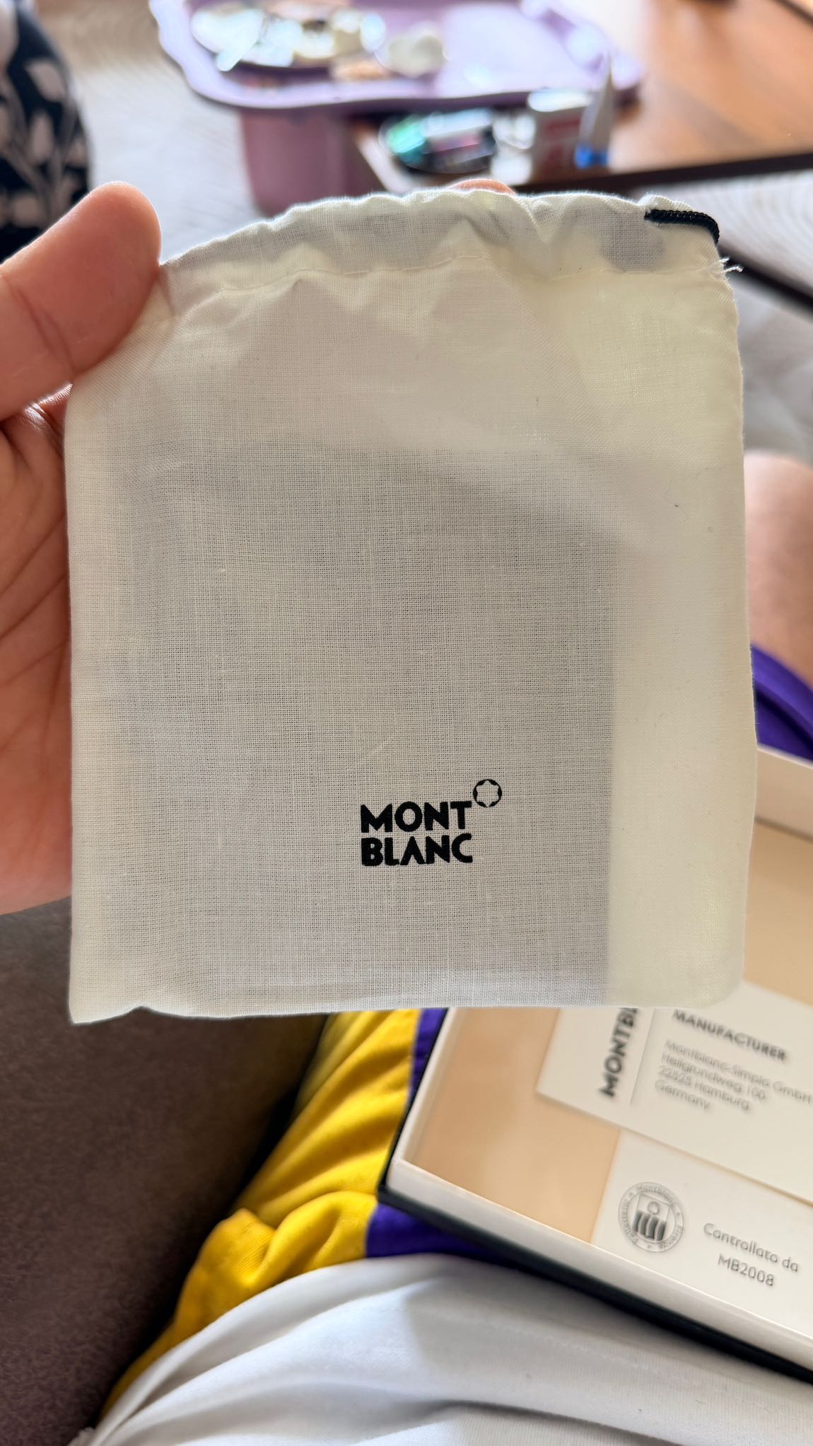Montblanc Deri Kartlık — görsel 8/9