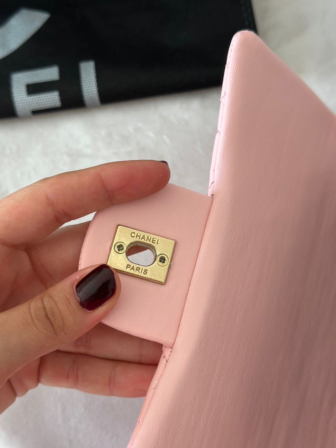 Chanel 1.75 classig pink bag — görsel 3/4