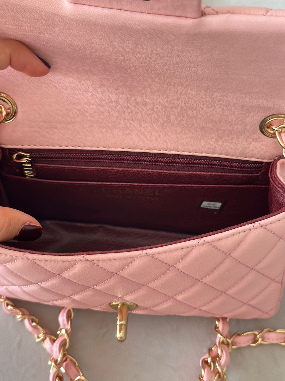 Chanel 1.75 classig pink bag — görsel 4/4