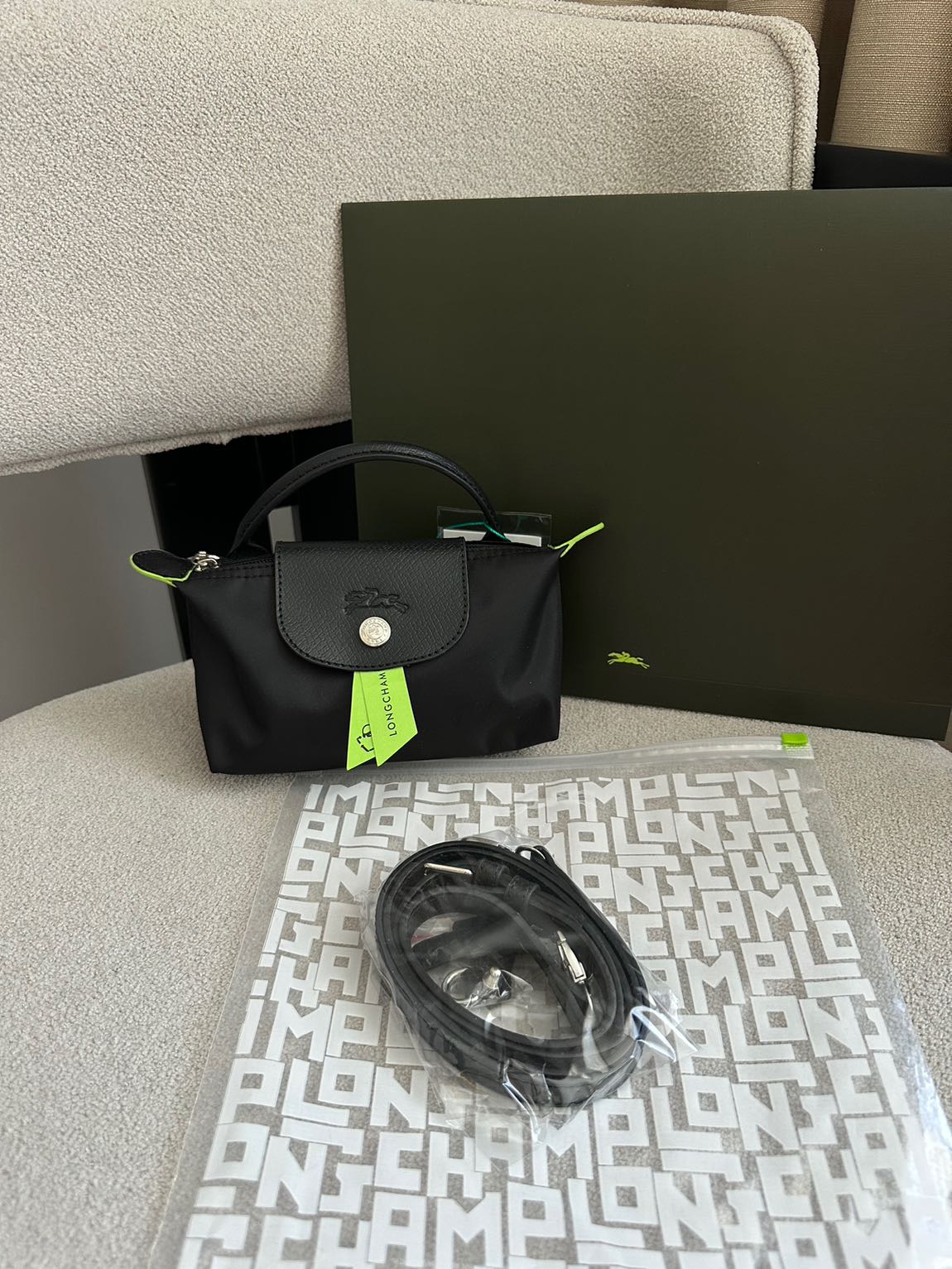 longchamp le pliage xs pouch — görsel 3/4