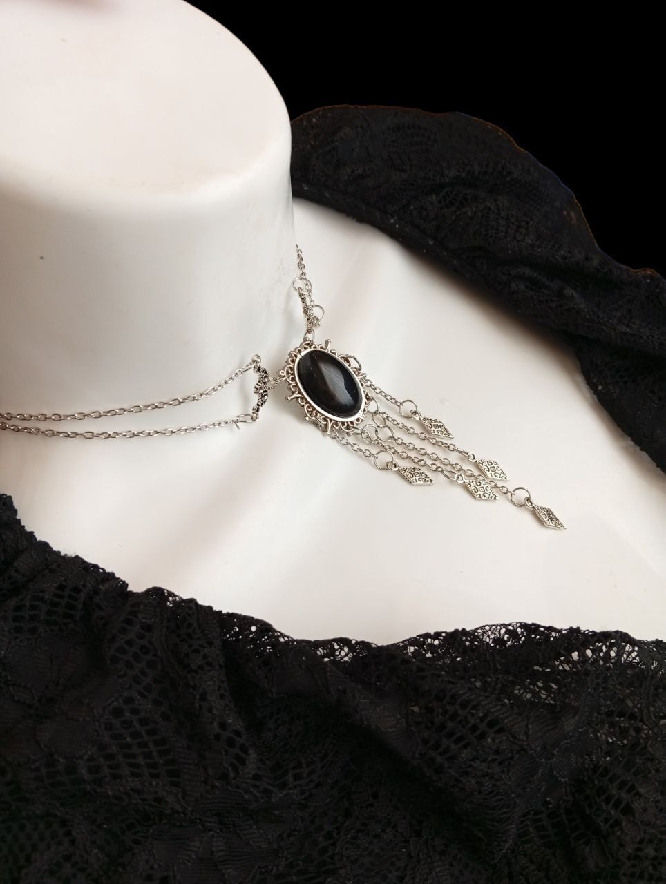 Gothic Victorian Choker — görsel 3/4