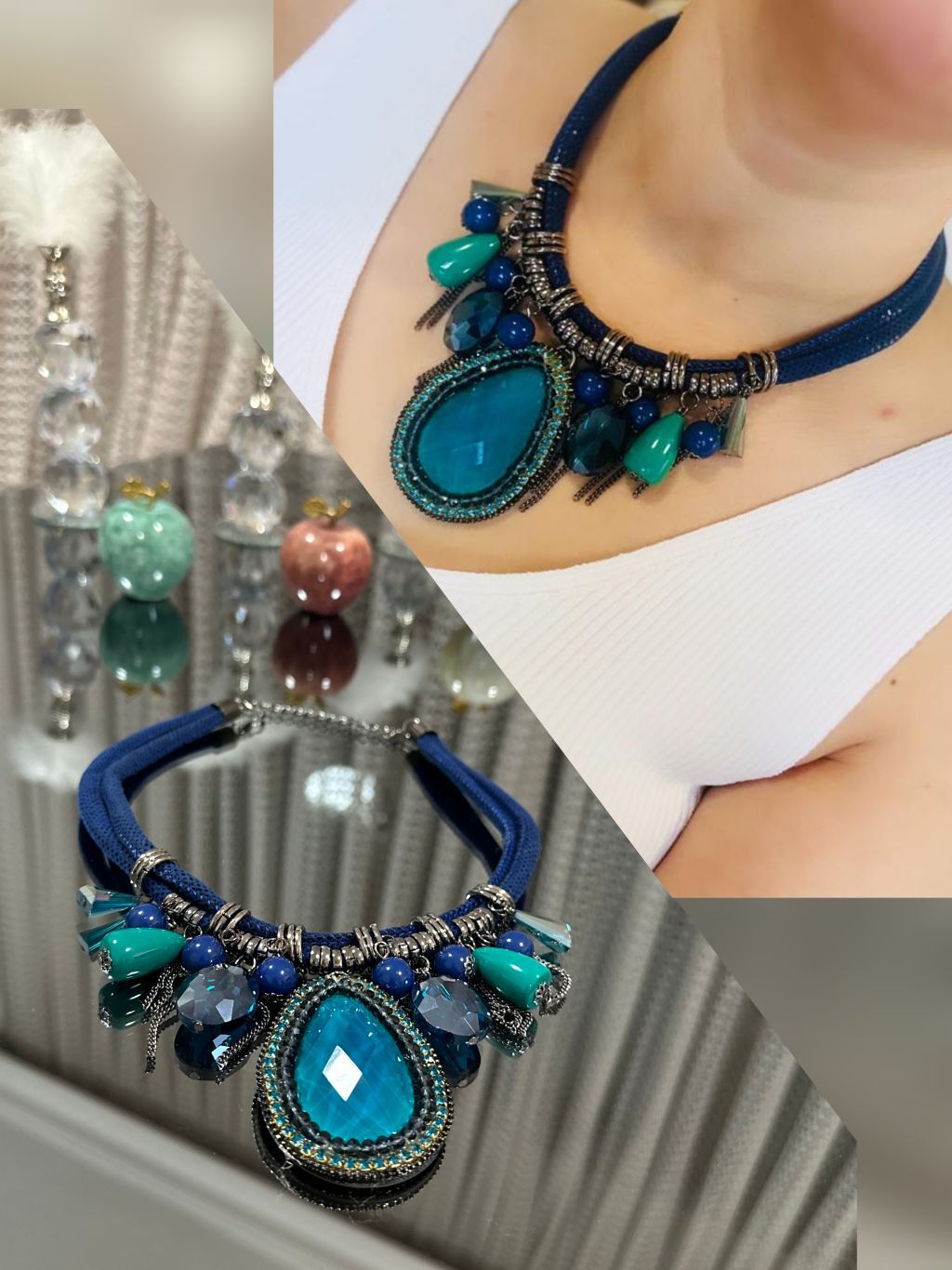 Vintage Bohem Retro Kolye & Set 🥰 🎉 🎁 — görsel 5/7