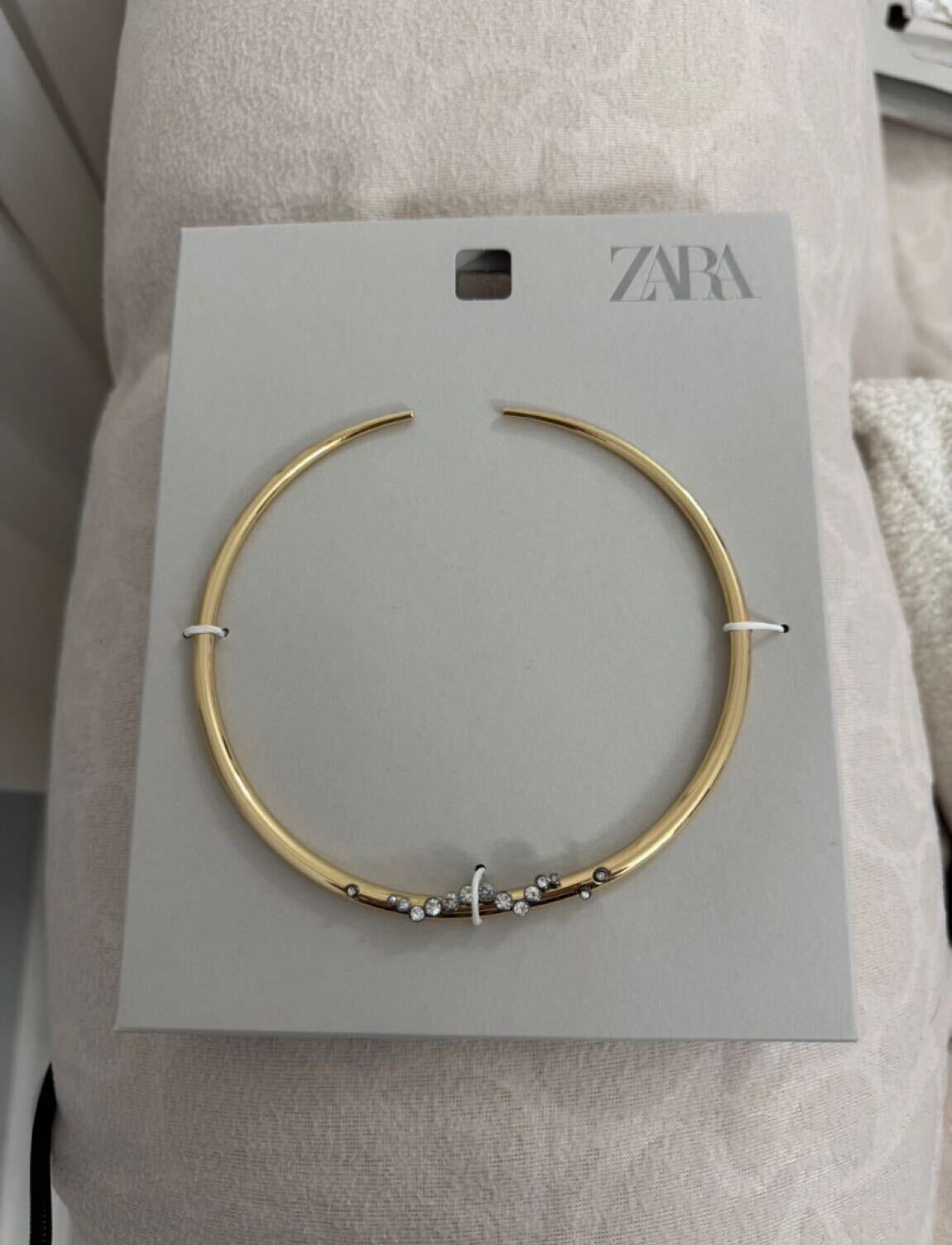 Zara Taşlı Altın Kolye — görsel 2/4