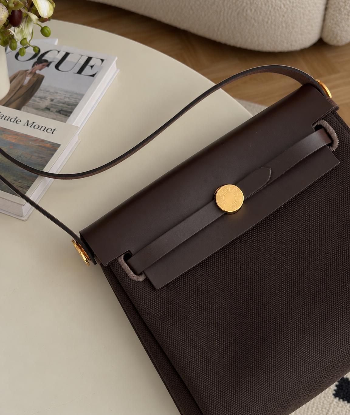 Hermes herbag mini ebene — görsel 3/4