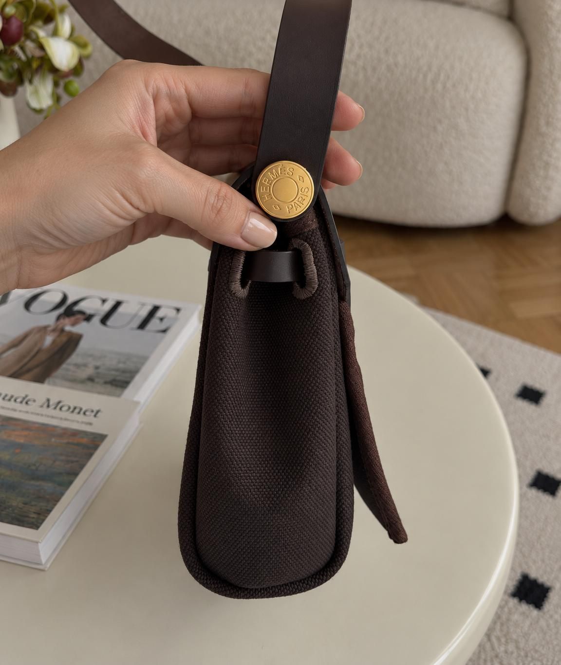 Hermes herbag mini ebene — görsel 4/4