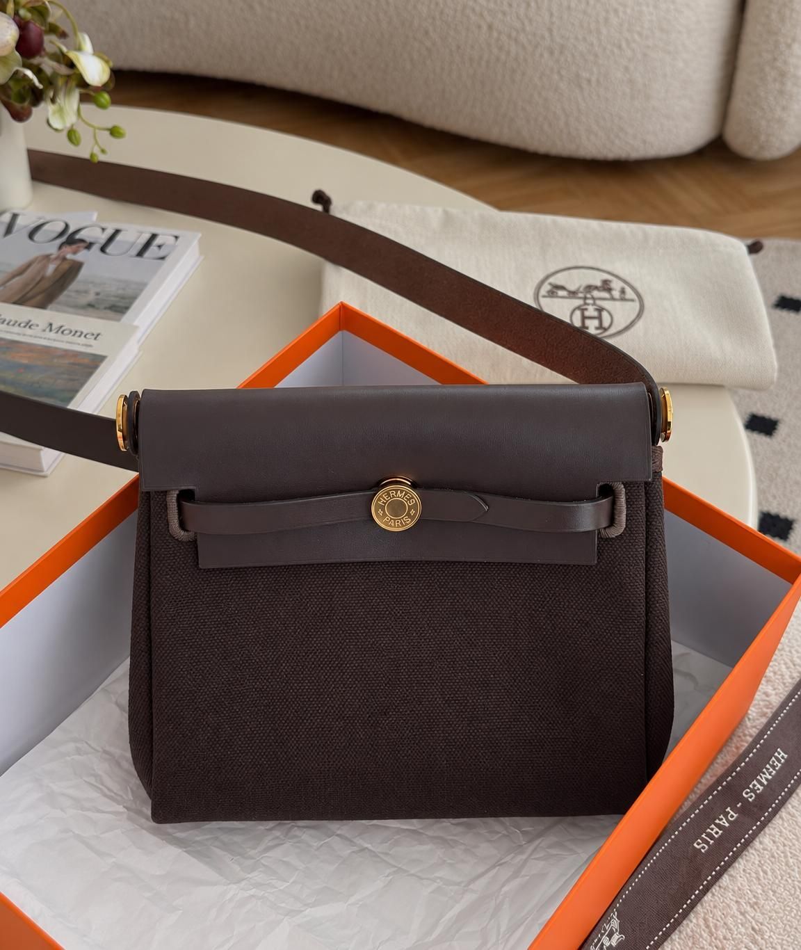 Hermes herbag mini ebene — görsel 2/4