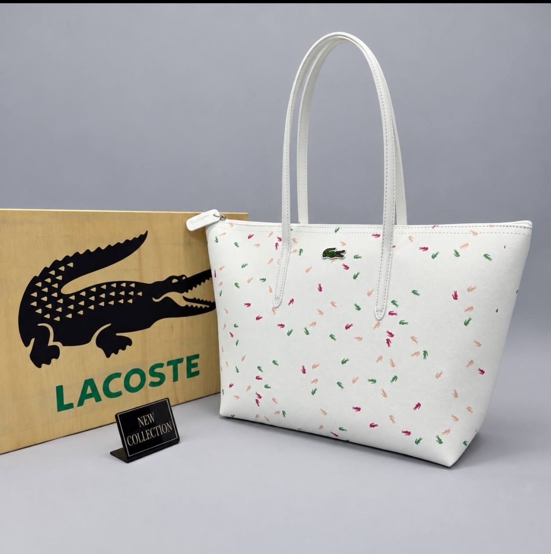 Lacoste Desenli Omuz Çantası — görsel 10/11
