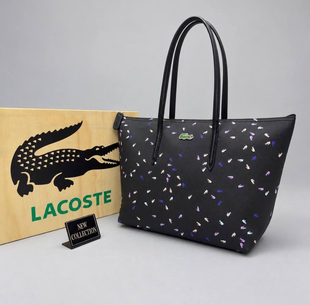 Lacoste Desenli Omuz Çantası — görsel 9/11